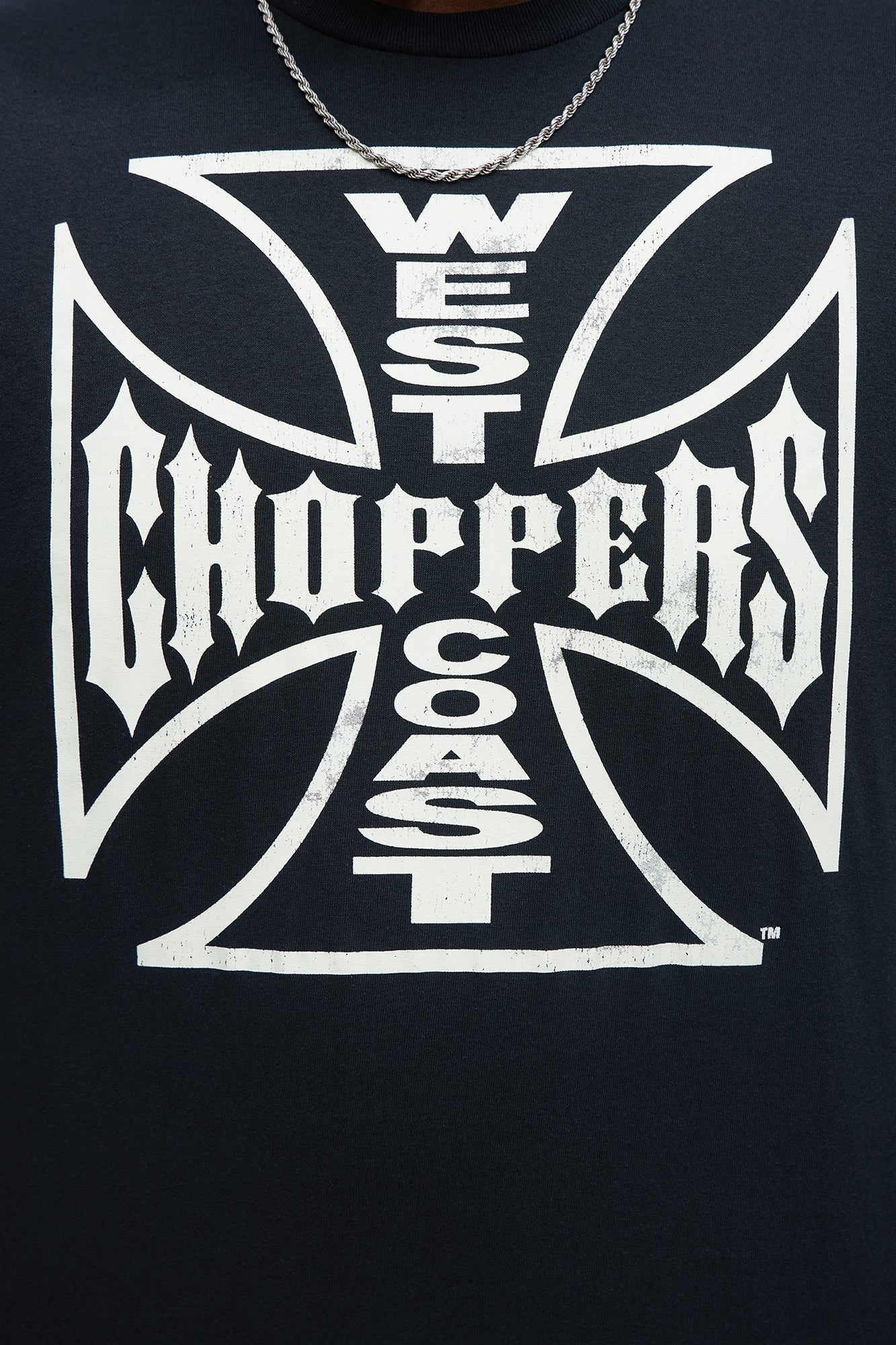 West Coast Choppers Logo Short Sleeve Tee - Black - Image 6