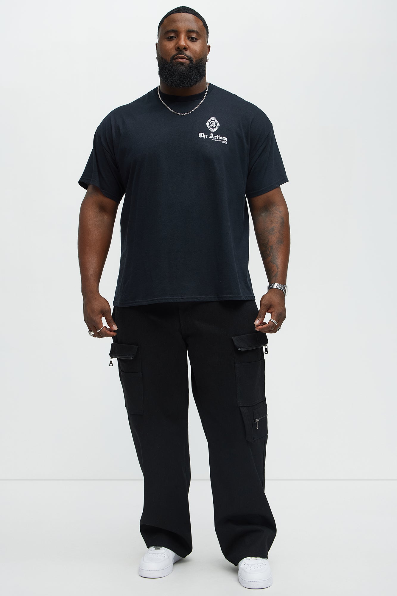 Artisan Paint Gallery Short Sleeve Tee - Black - Image 6