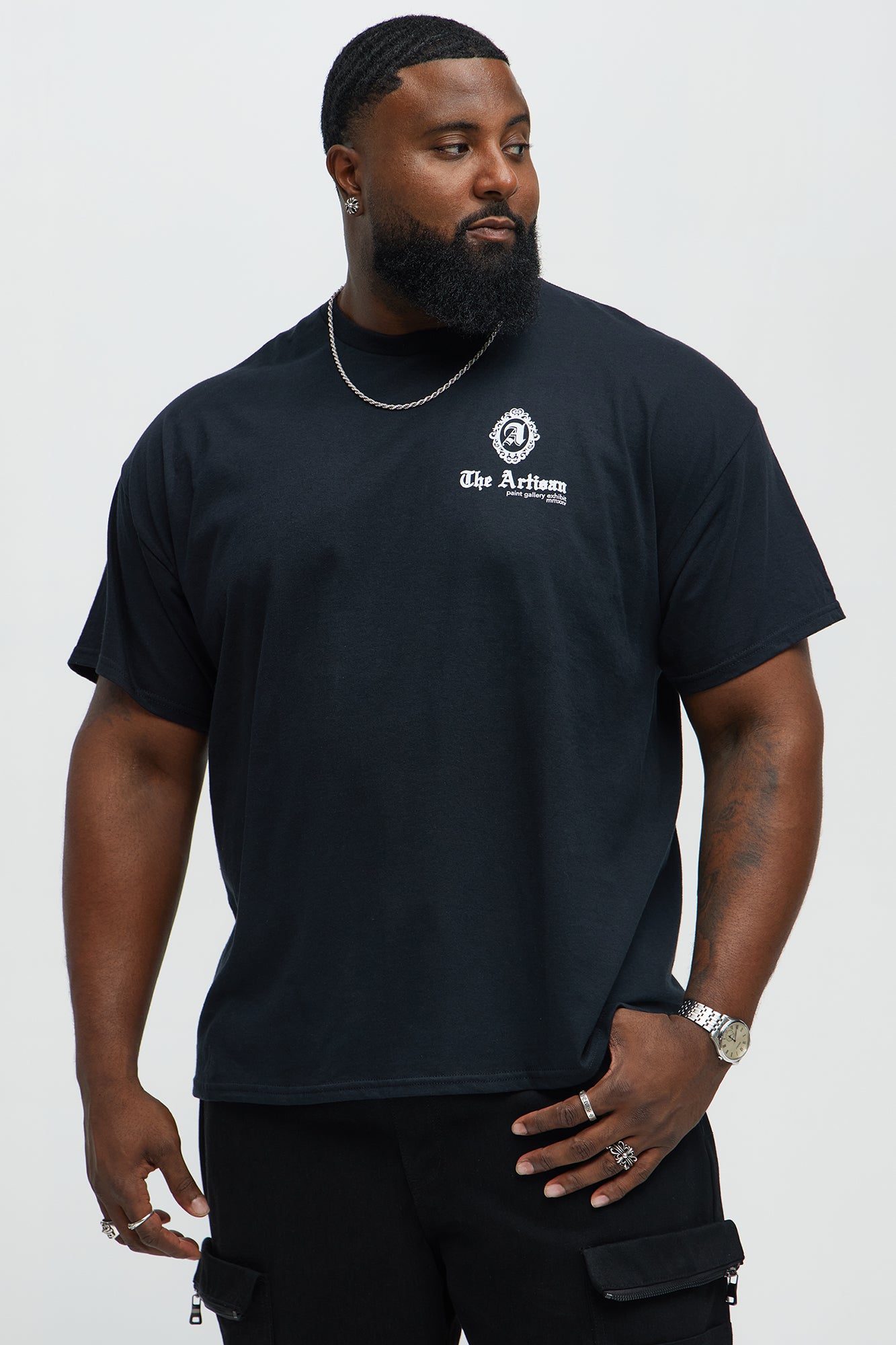 Artisan Paint Gallery Short Sleeve Tee - Black - Image 5