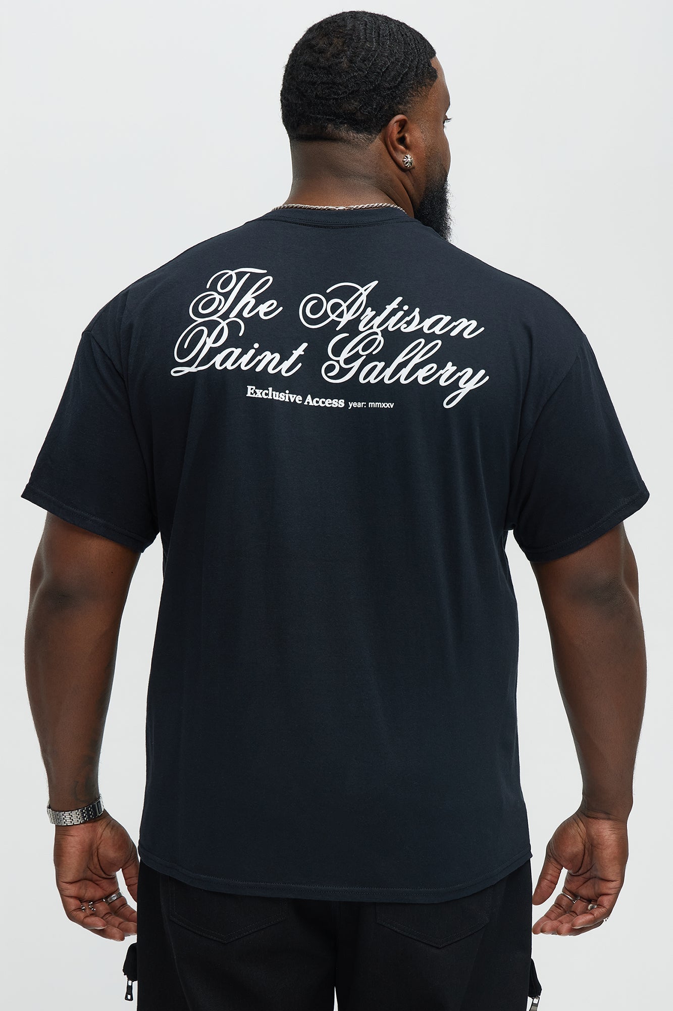 Artisan Paint Gallery Short Sleeve Tee - Black - Image 8