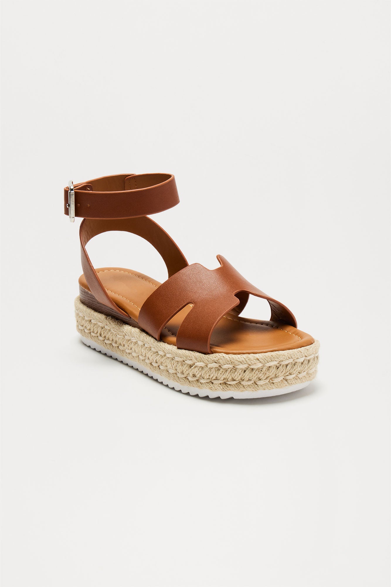 Bianca Platform Sandals - Camel - Image 3