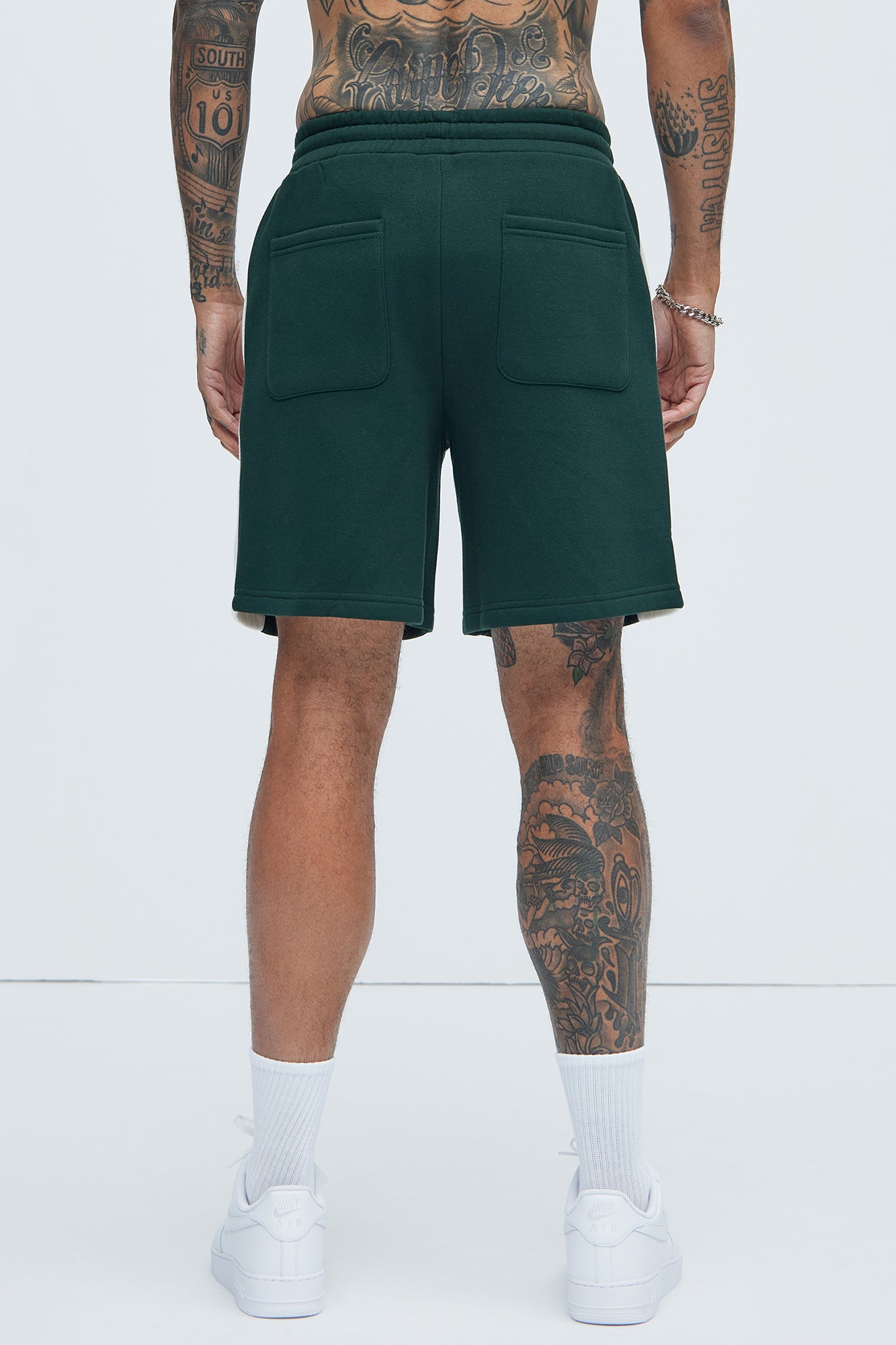Tyson Desmond Sweat Shorts - Green/combo - Image 4