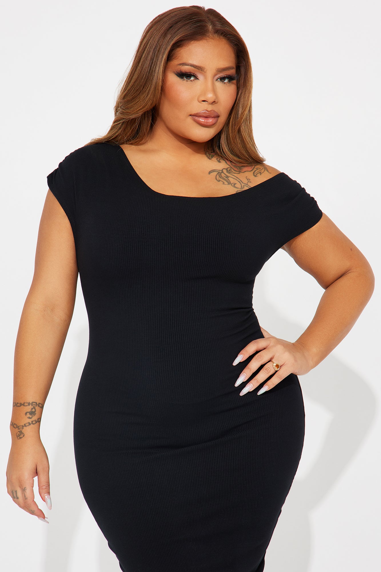 Kelli Snatched Mini Dress - Black - Image 5