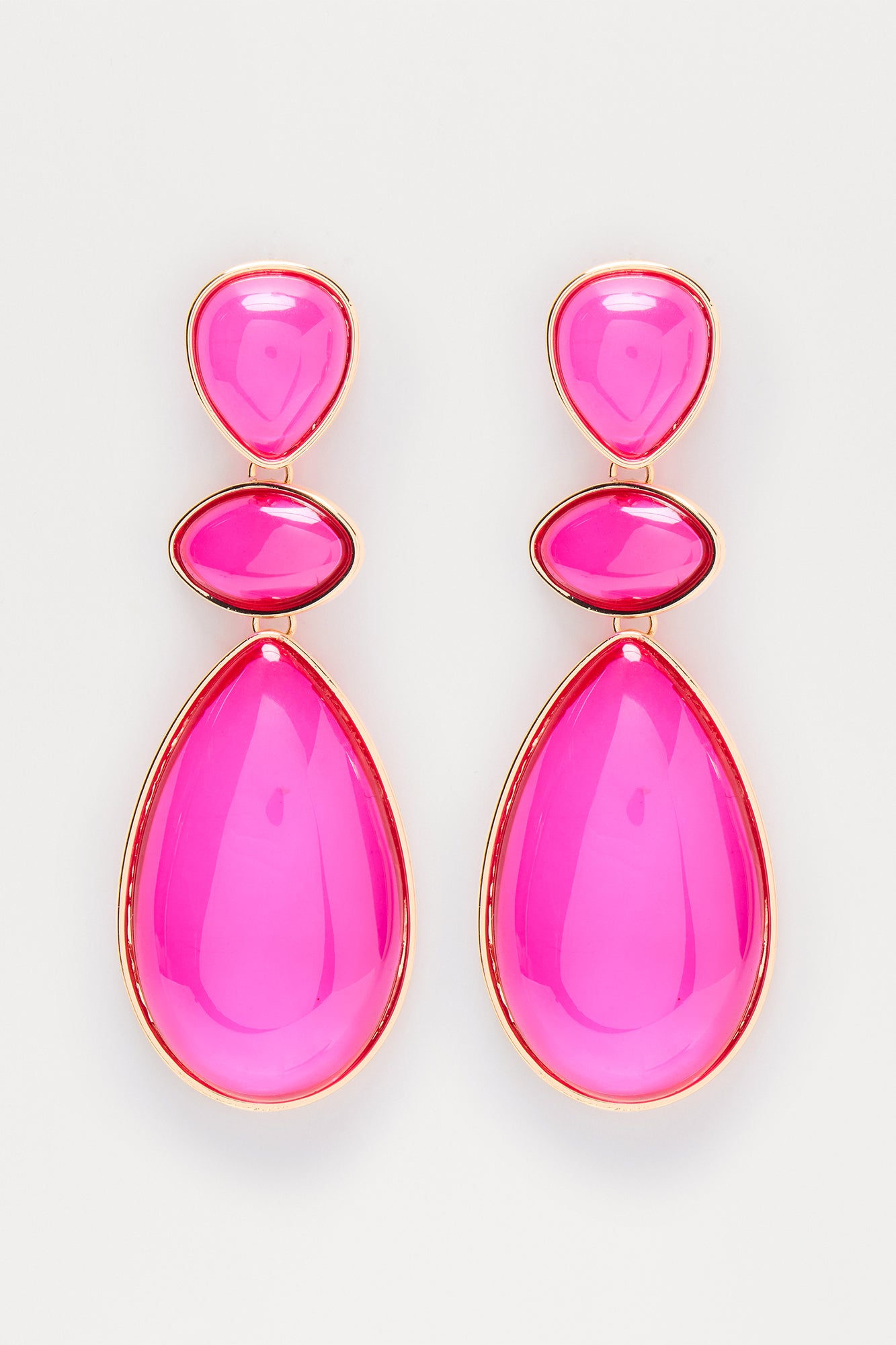 Mary Hellen Vacation Drop Earrings - Pink - Image 3