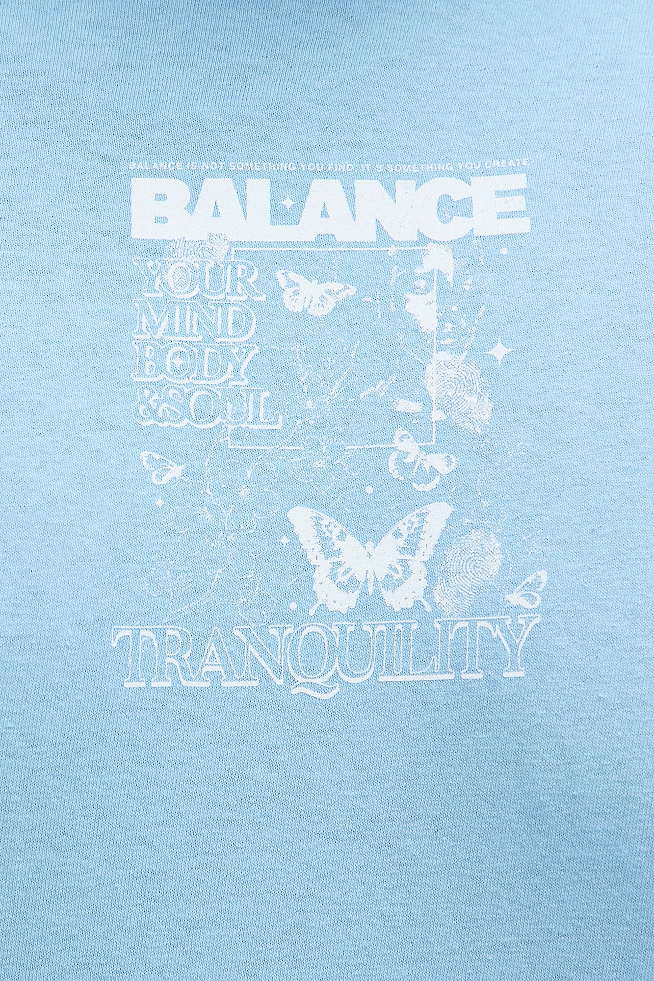 Balance Tranquility Short Sleeve Tee - Light Blue - Image 7