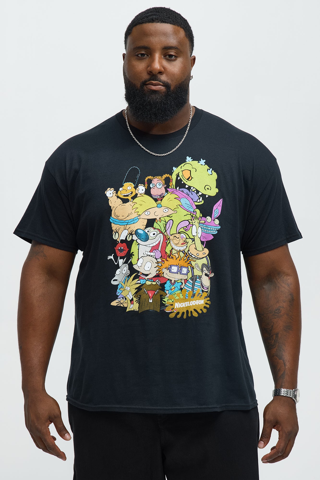 Nickelodeon Afterschool Squad Short Sleeve Tee - Black - Image 4
