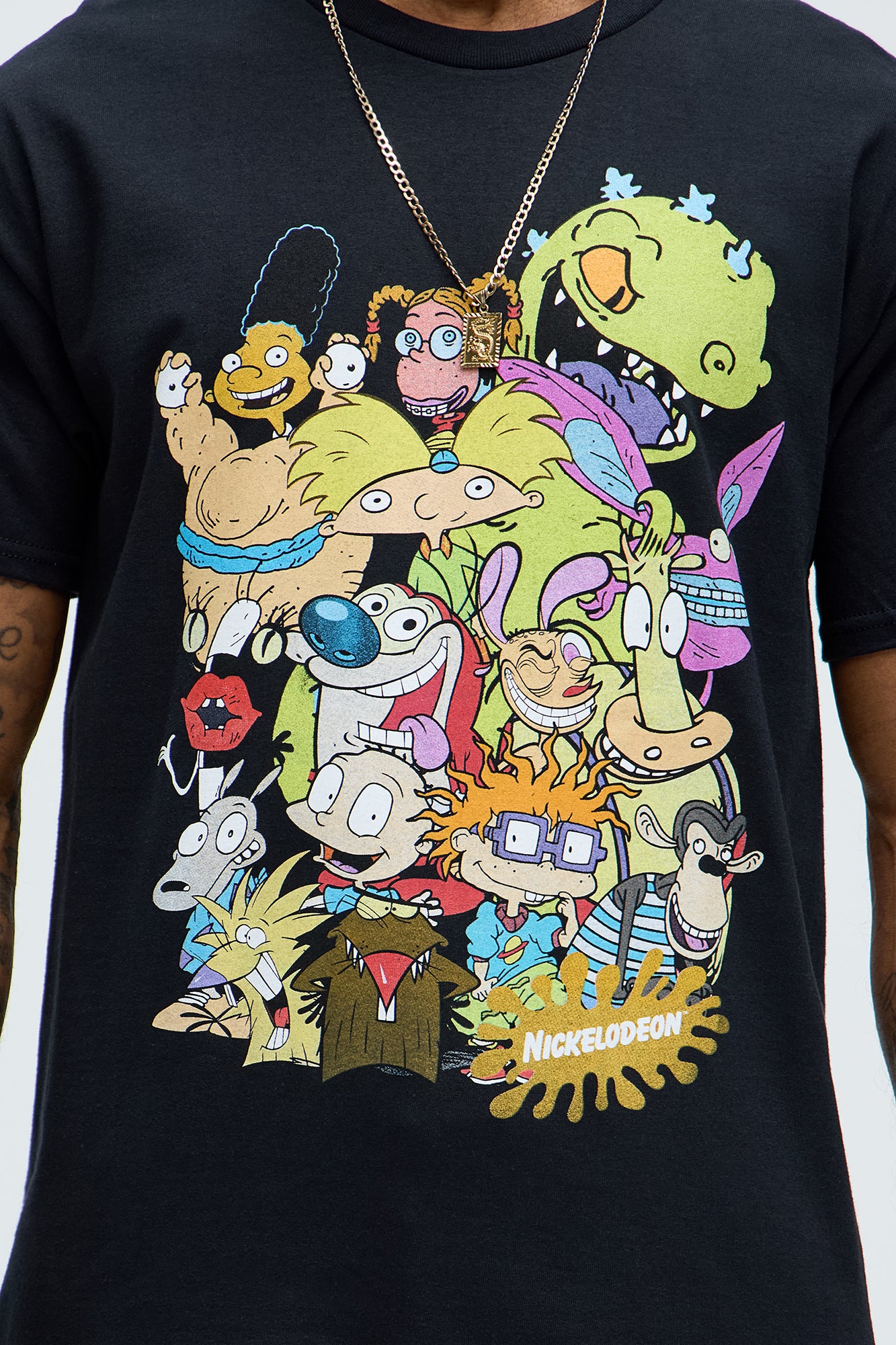 Nickelodeon Afterschool Squad Short Sleeve Tee - Black - Image 3