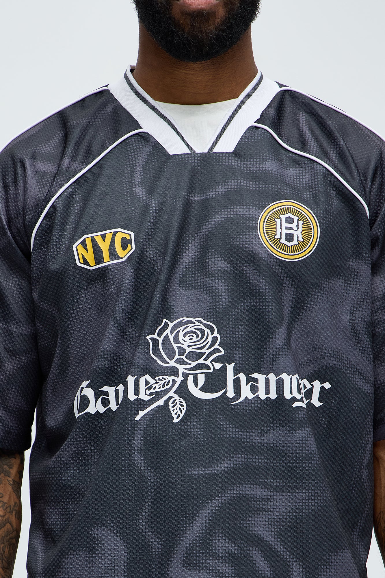 Game Changer Jersey Tee - Black - Image 3