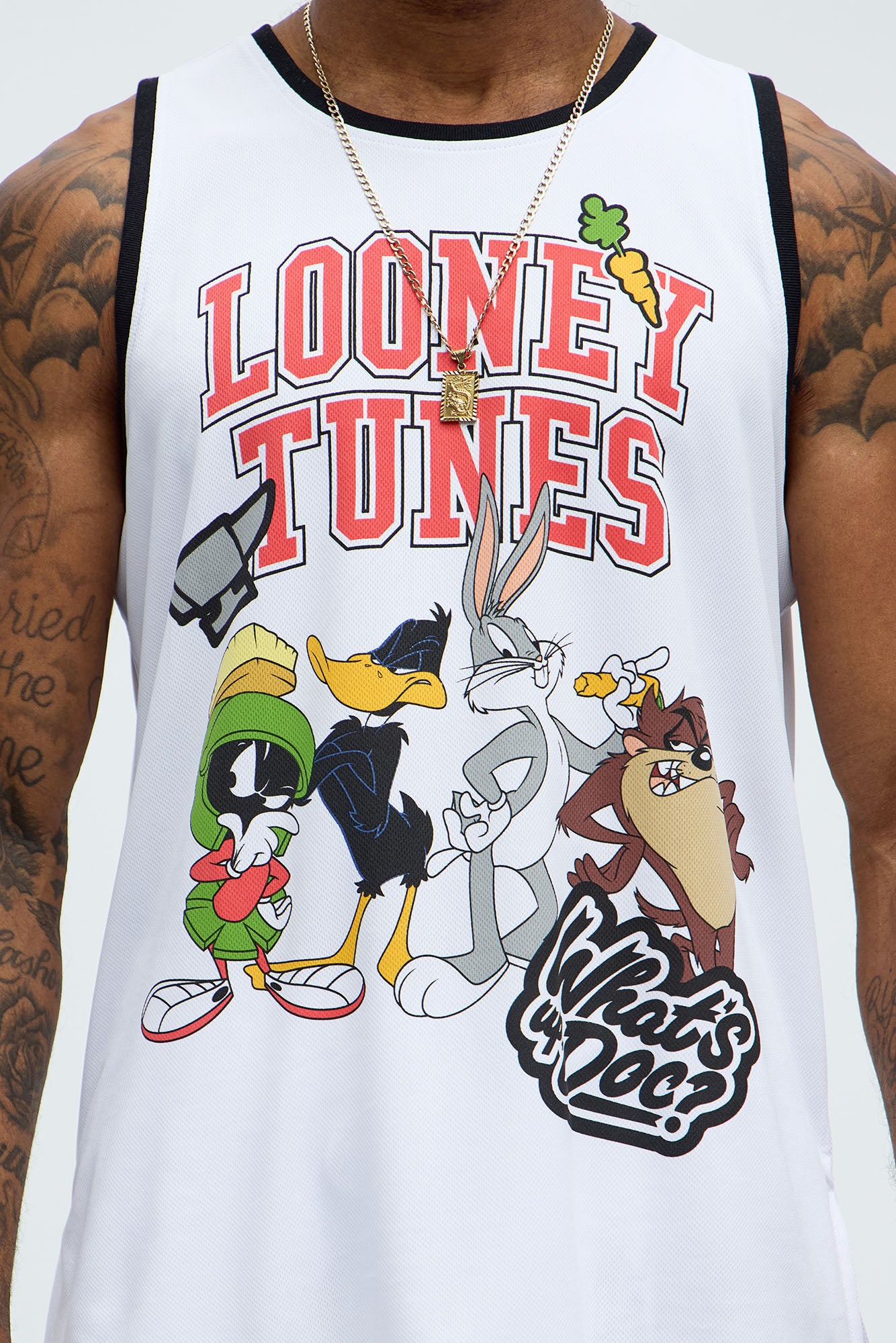 That's All Folks Tank - White - Image 3