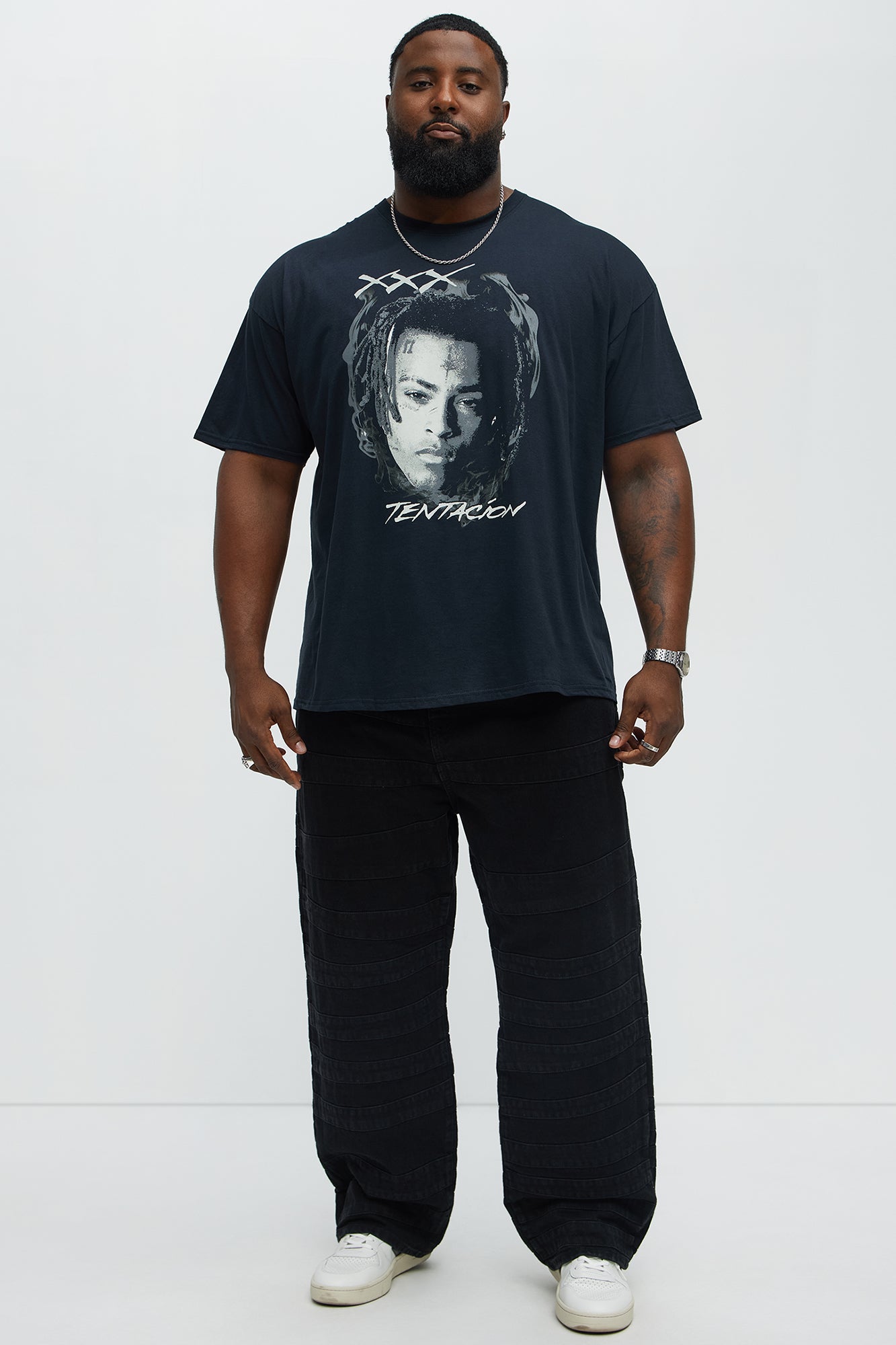 Xxxtentacion Long Live Jah Short Sleeve Tee - Black - Image 6