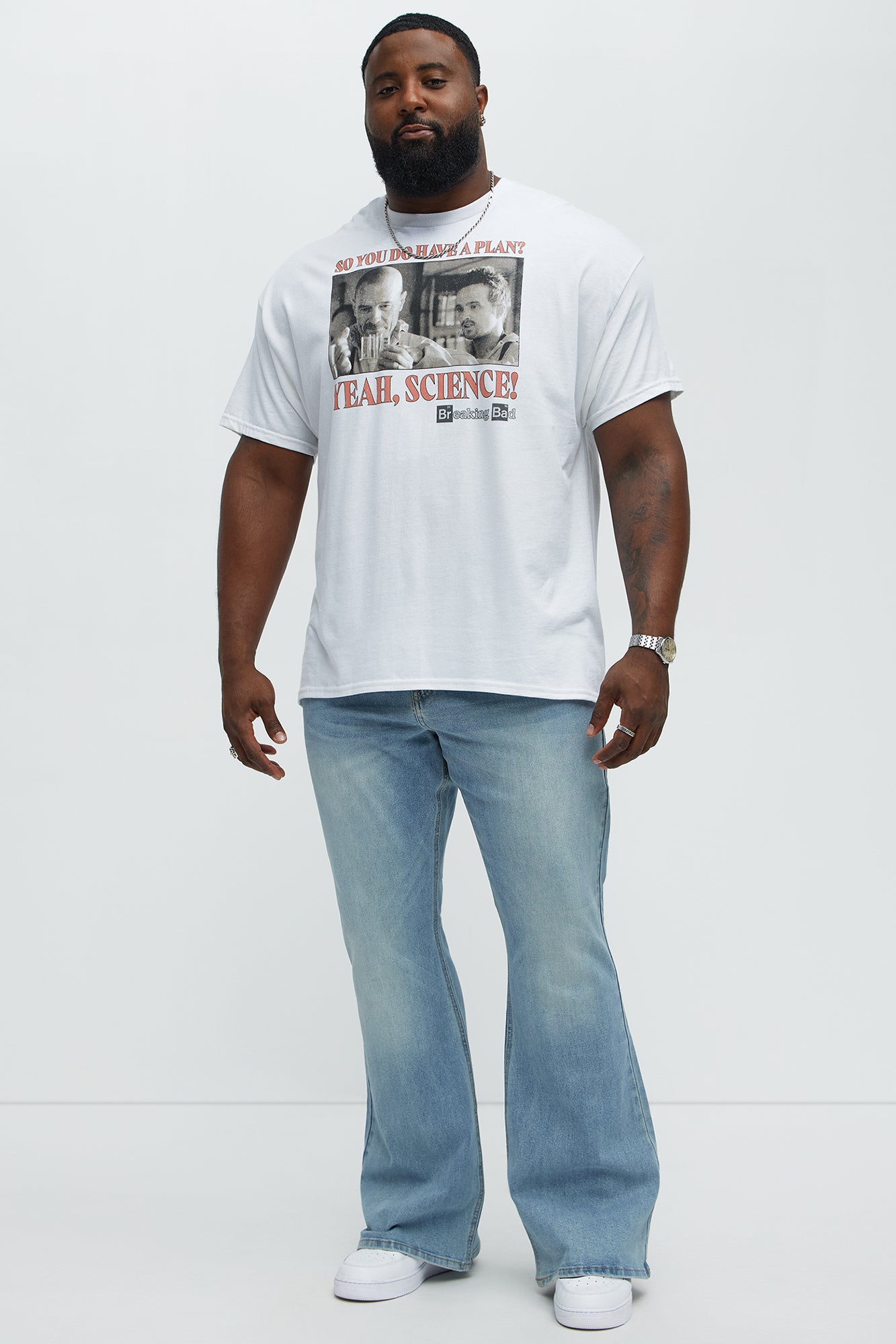 Breaking Bad Yeah Science Short Sleeve Tee - White - Image 5