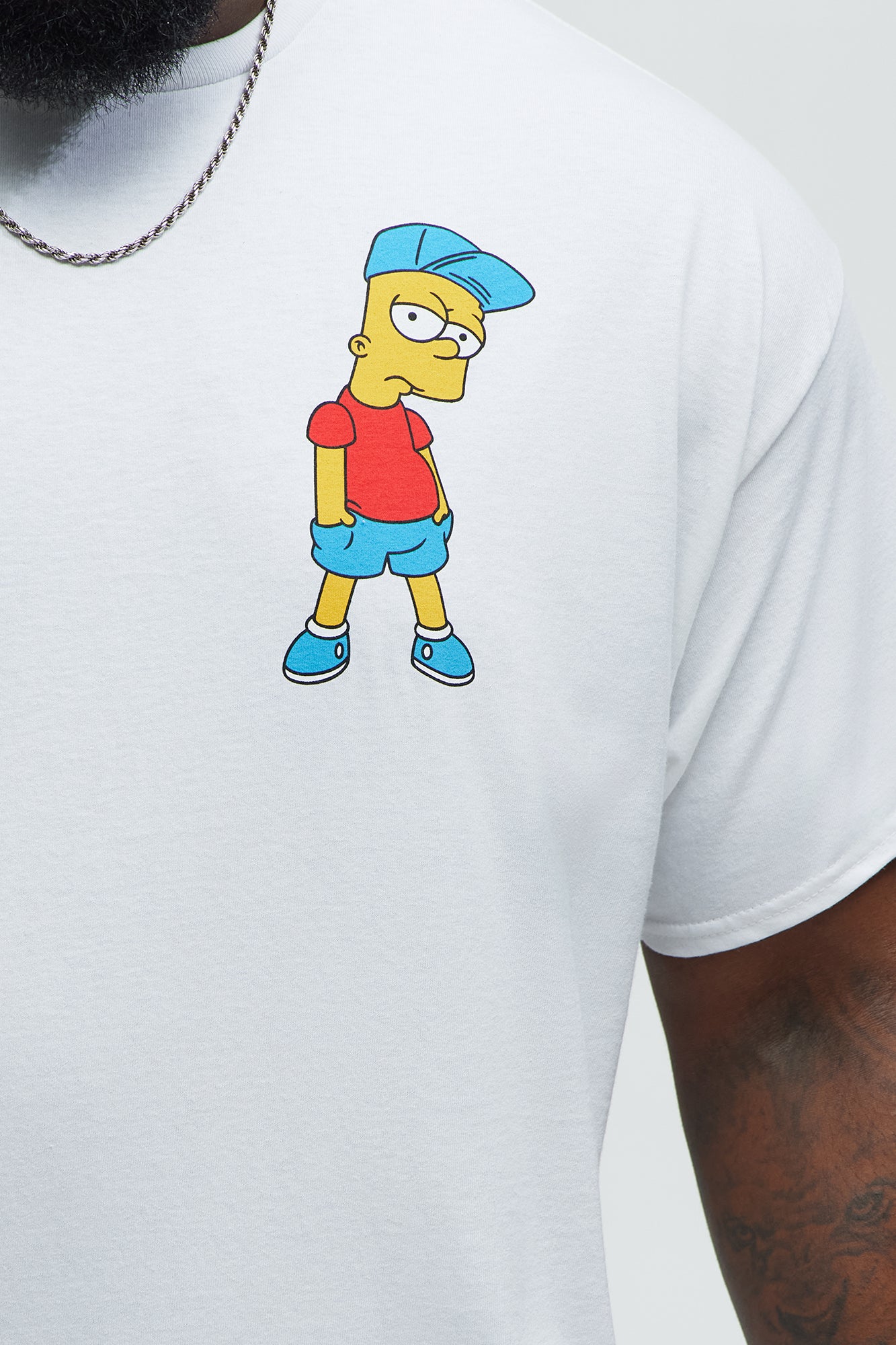 The Simpsons Bart Krusty Short Sleeve Tee - White - Image 7