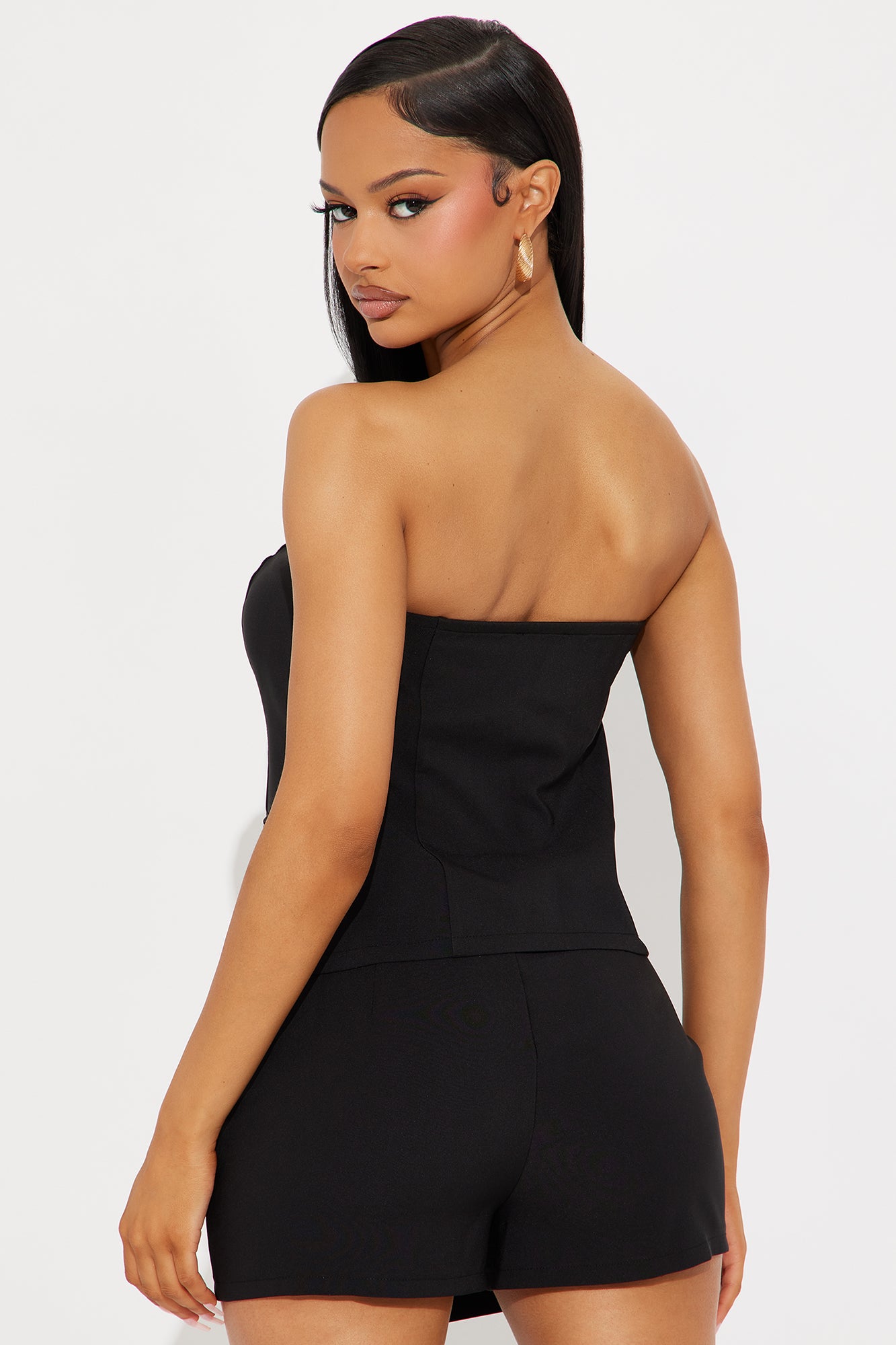 Parisian Escape Skort Set - Black - Image 3