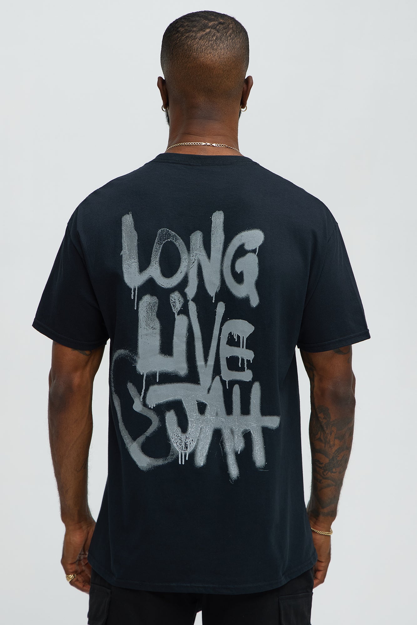 Xxxtentacion Long Live Jah Short Sleeve Tee - Black - Image 3