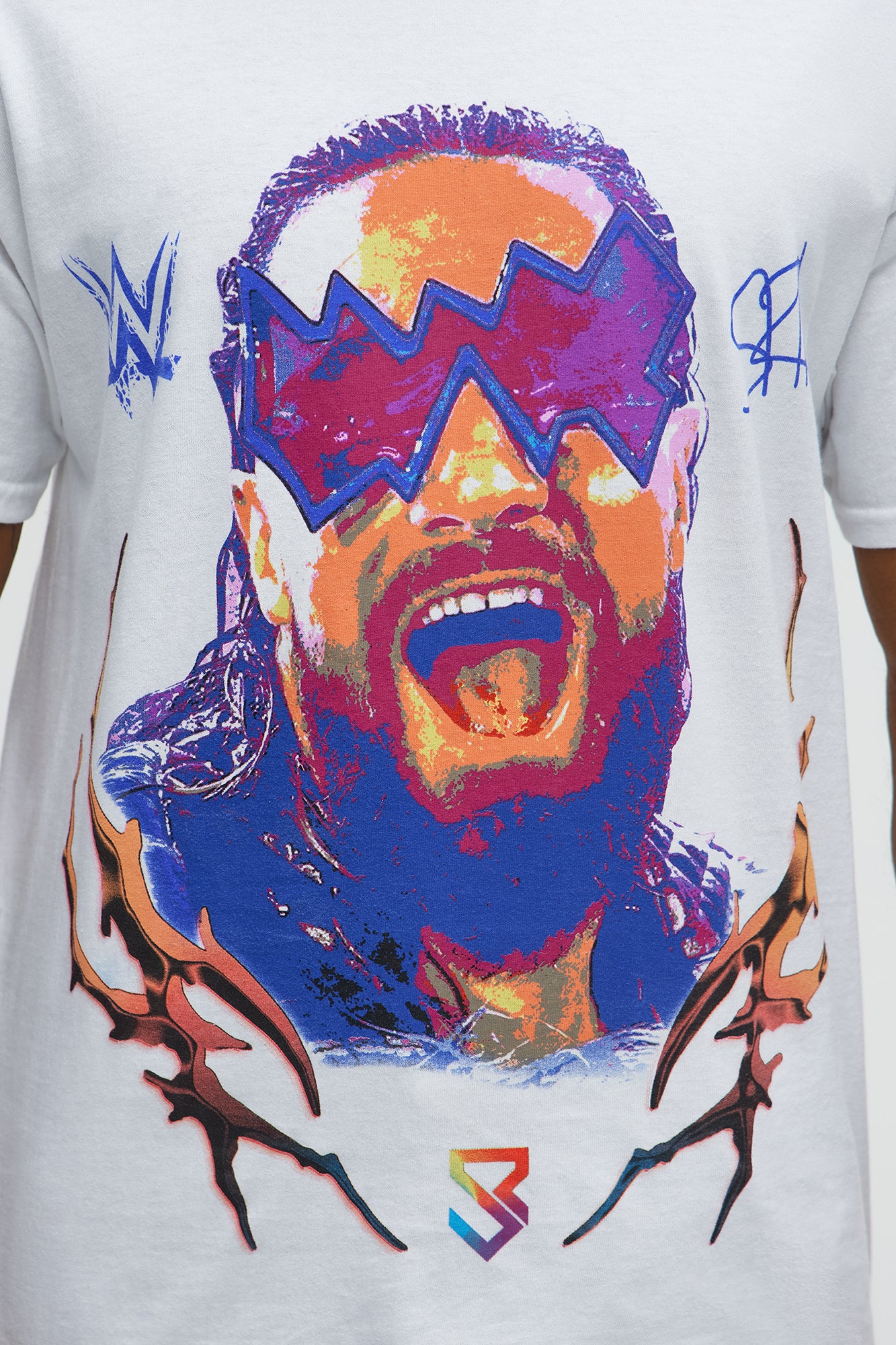 WWE Seth Freaking Rollins Short Sleeve Tee - White - Image 4