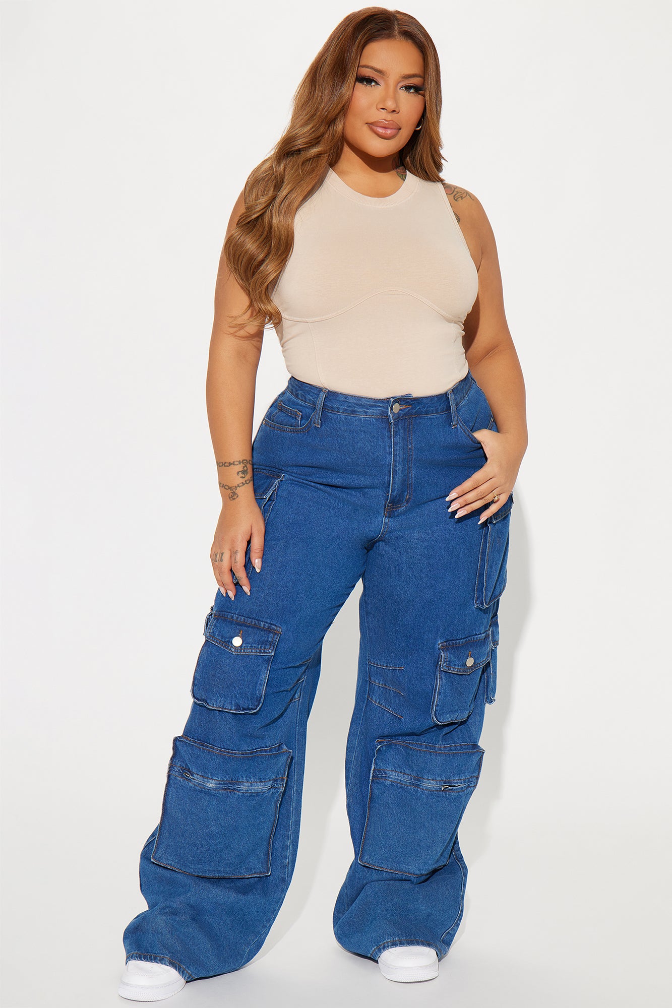 Santana Washed Bodysuit - Sand - Image 6