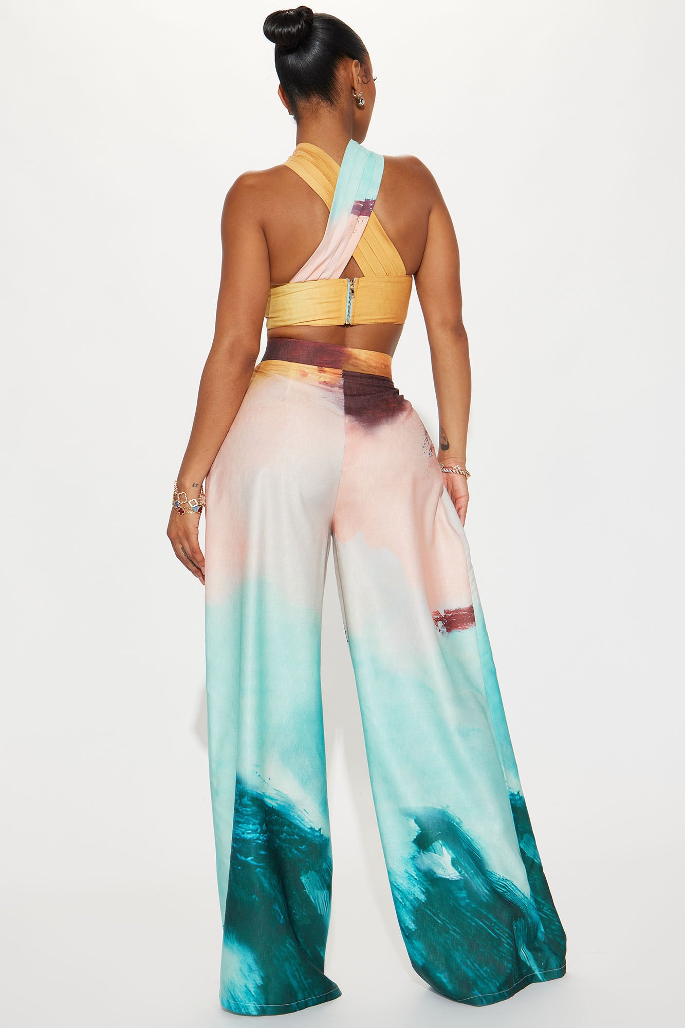 Tropical Behavior Pant Set - Multi Color - Image 3