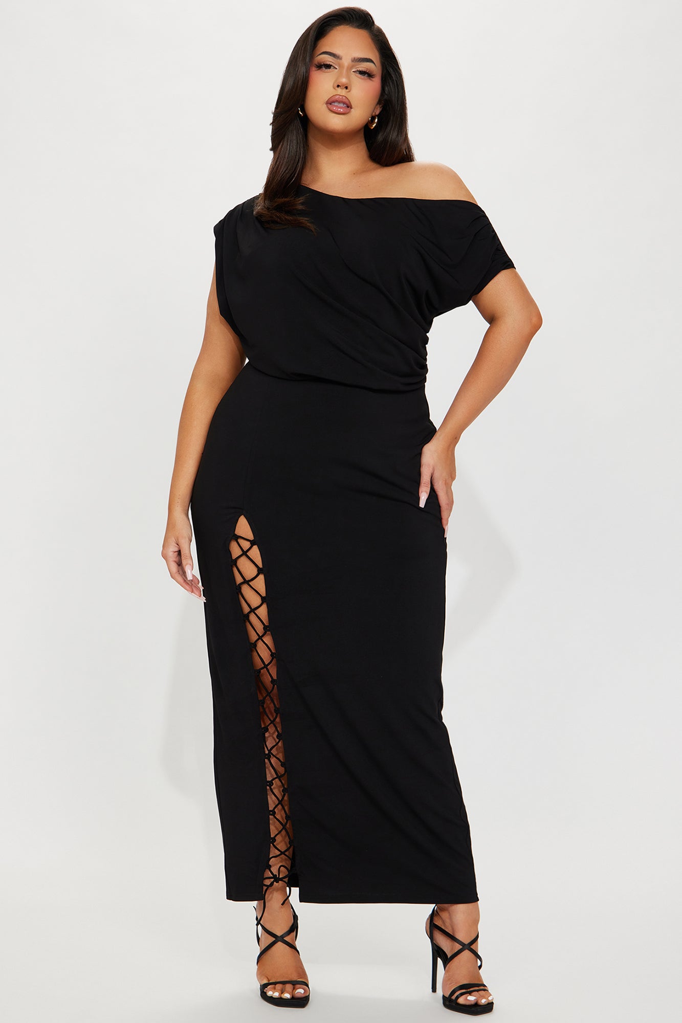 She's a Vision Maxi Dress - Black - Image 4