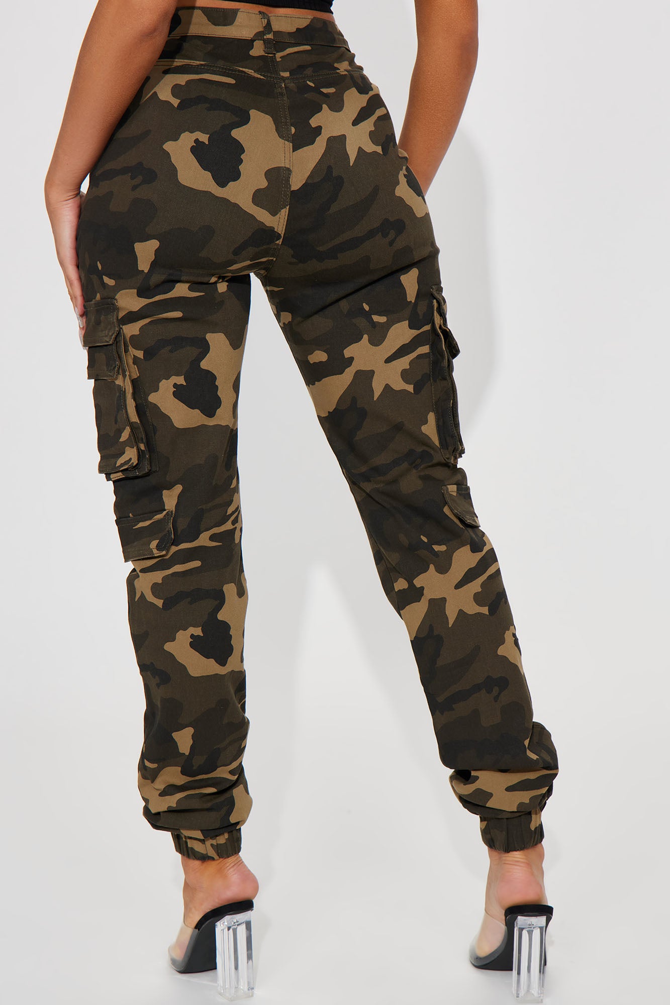 Tall Good Vibes Cargo Jogger - Camouflage - Image 3
