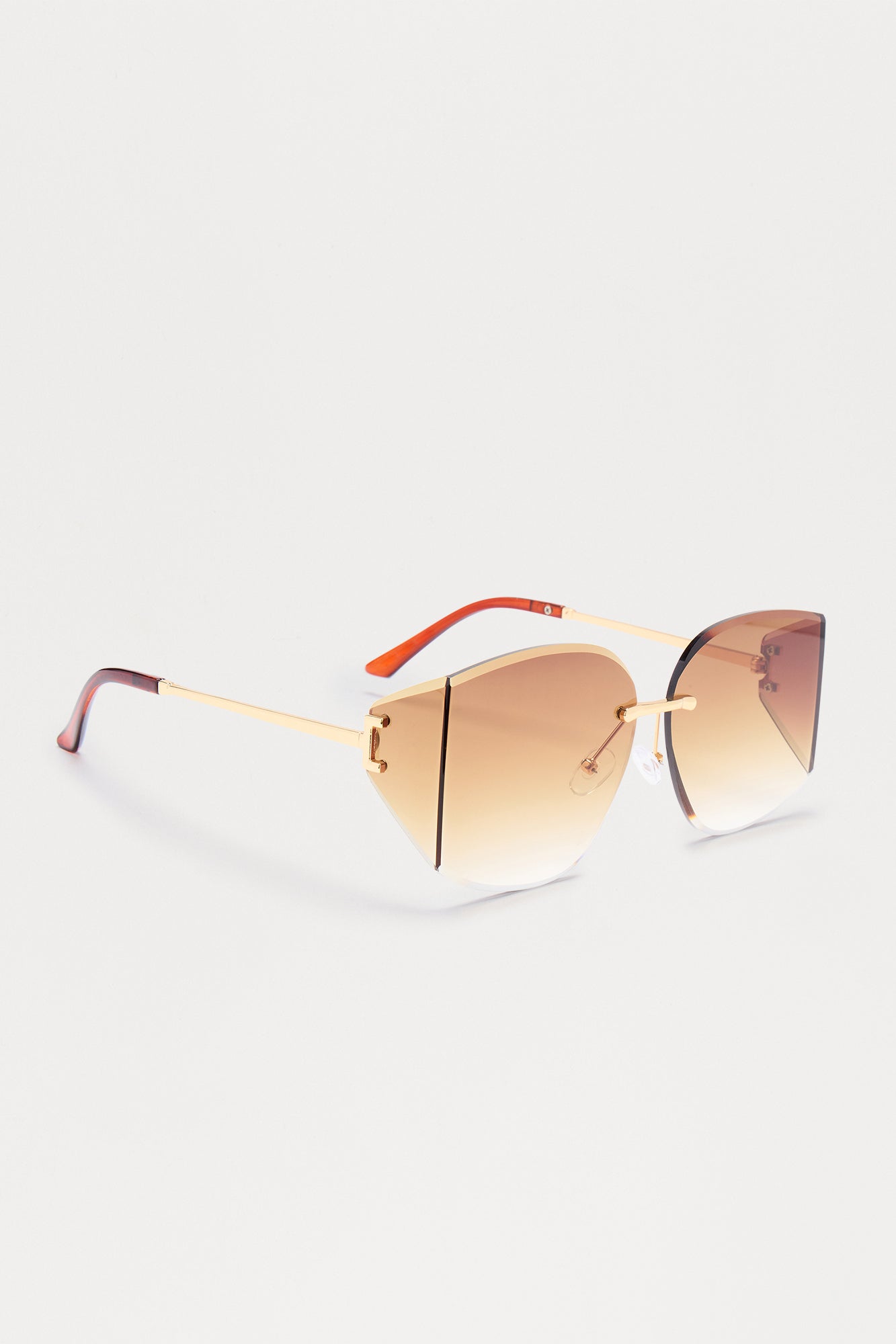 Bi Costal Shield Sunglasses - Gold/Yellow - Image 4