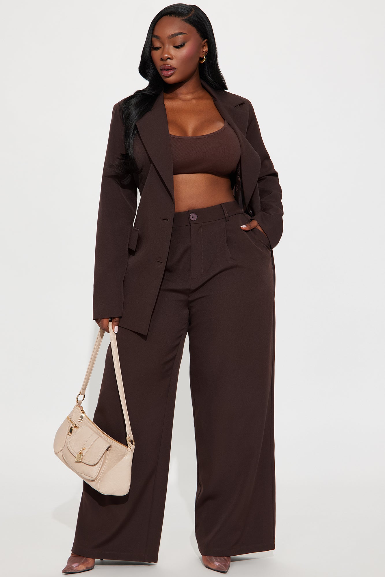 High Investment Blazer - Chocolate - Image 6
