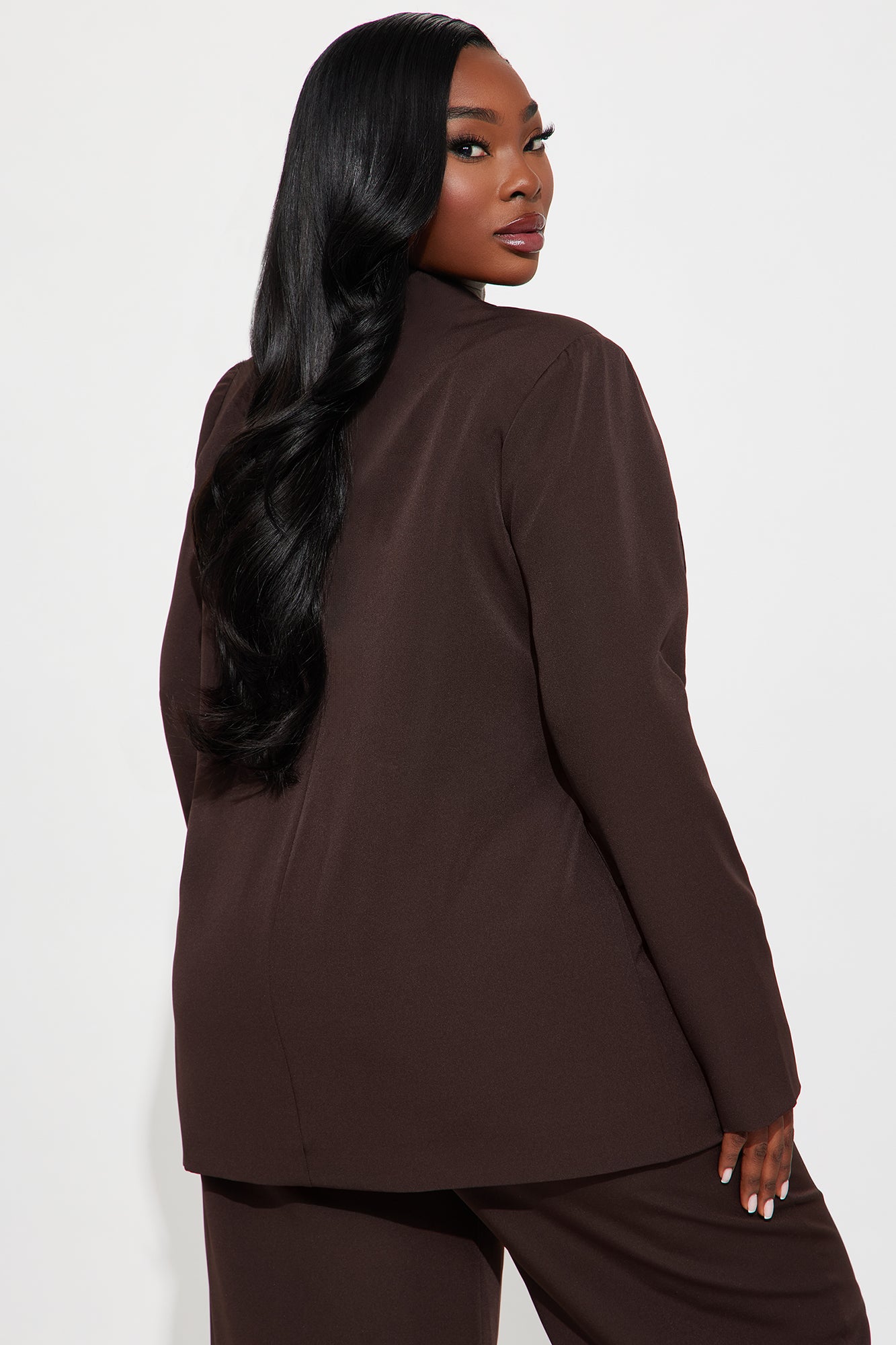 High Investment Blazer - Chocolate - Image 8