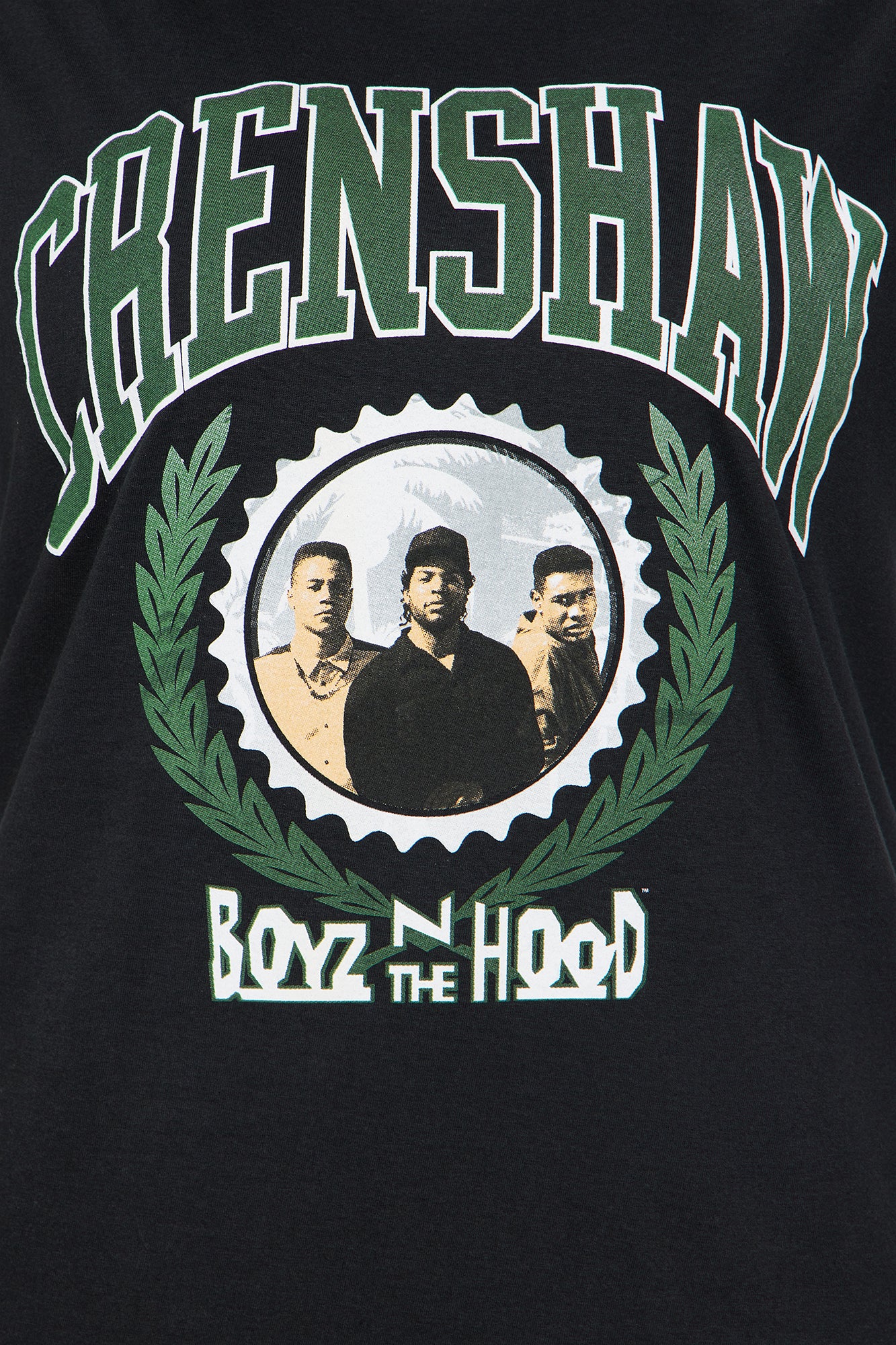 Crenshaw Boyz N The Hood Oversized Tee - Black - Image 6