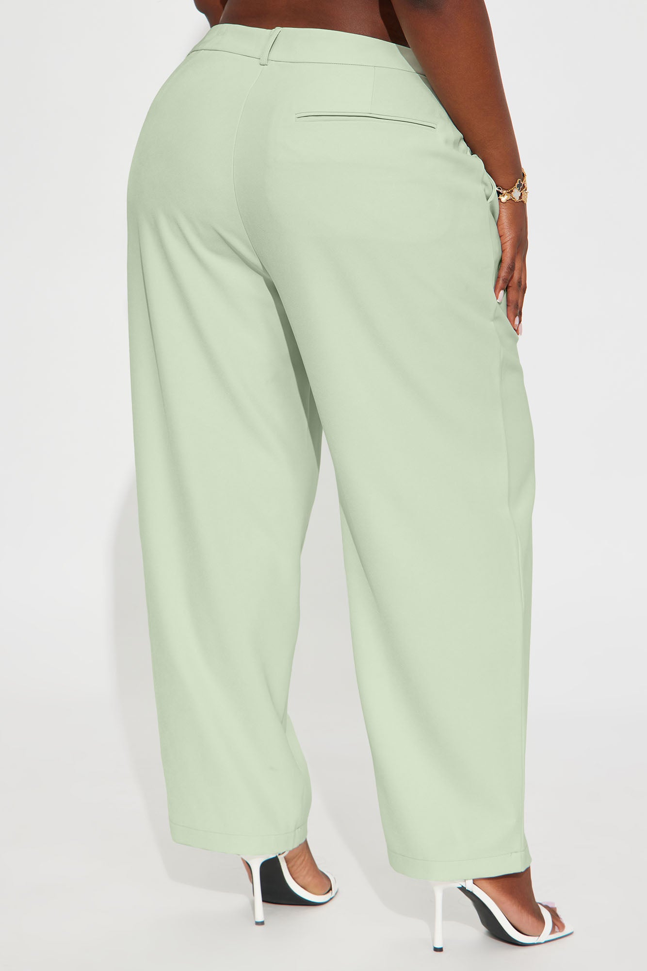 Said Something Trouser - Mint - Image 6