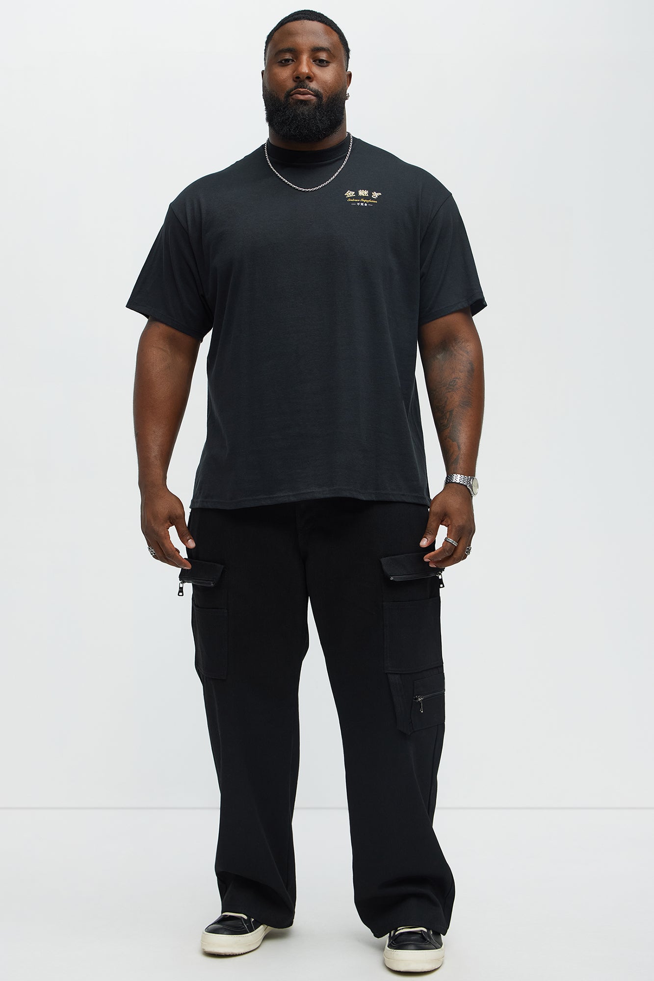 Embrace Imperfection Short Sleeve Tee - Black - Image 6