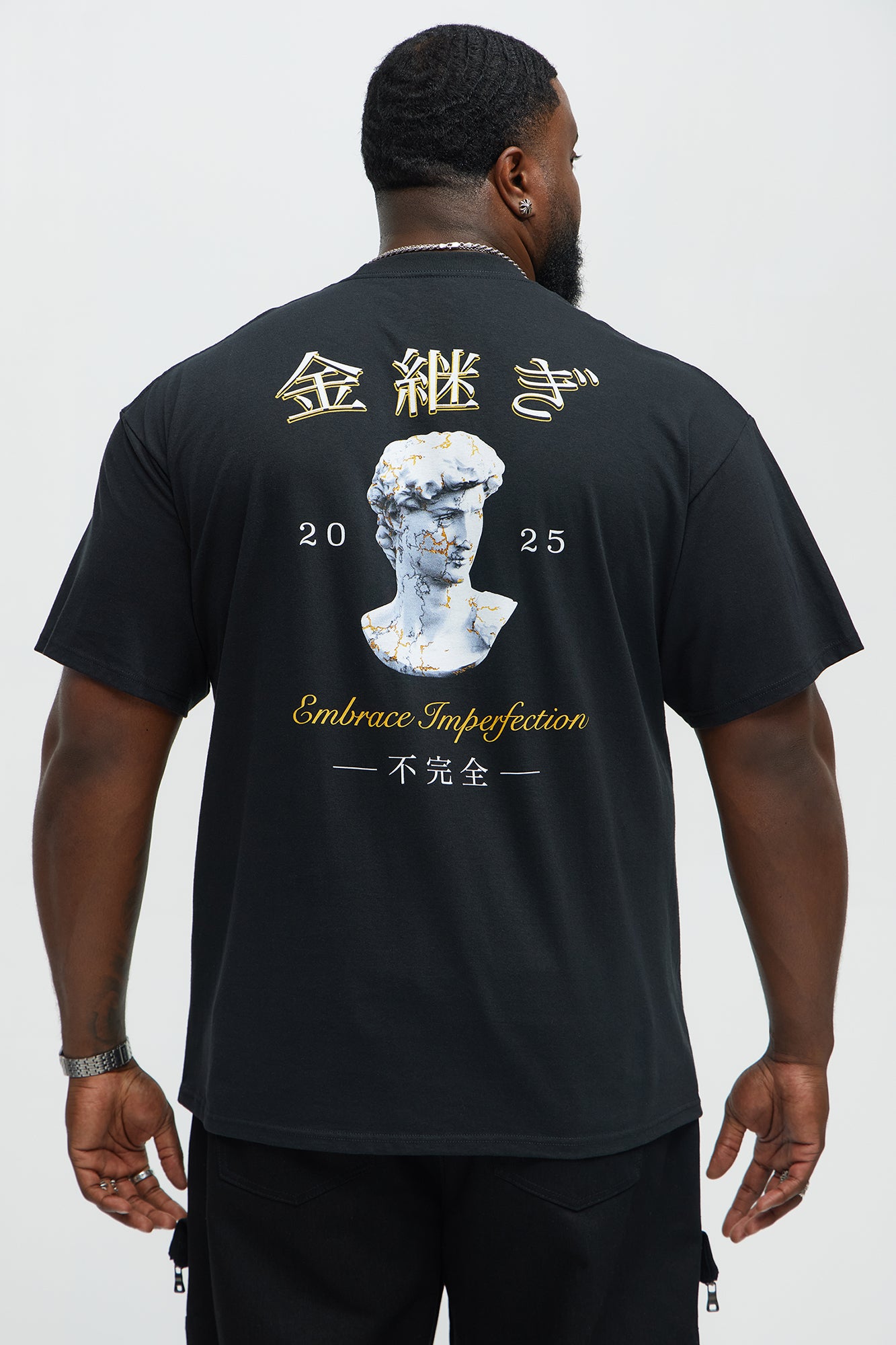 Embrace Imperfection Short Sleeve Tee - Black - Image 8