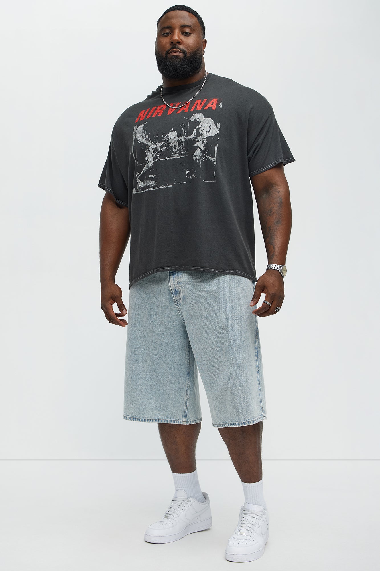 Nirvana From The Muddy Banks Short Sleeve Tee - Black - Image 6