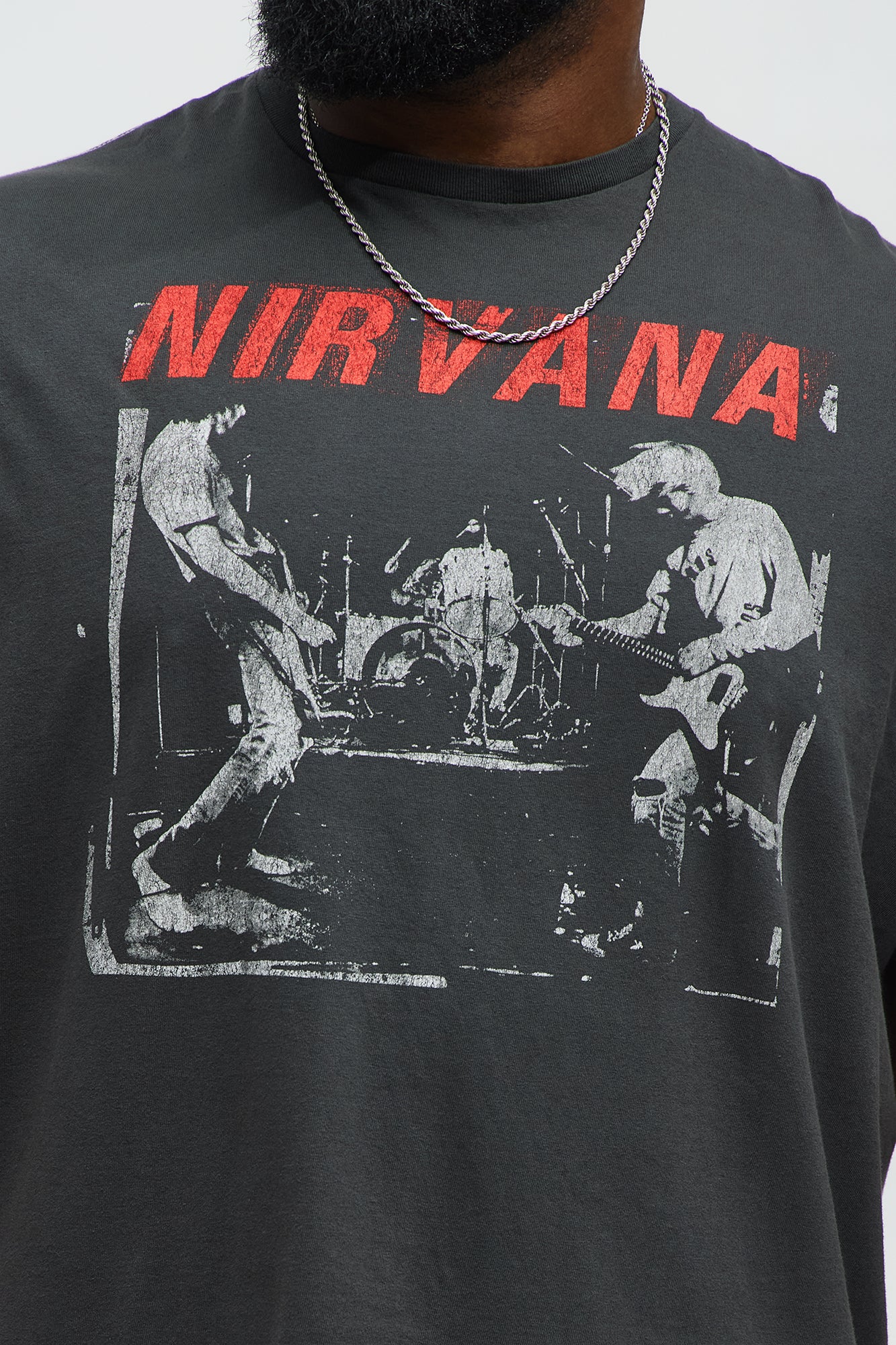 Nirvana From The Muddy Banks Short Sleeve Tee - Black - Image 7