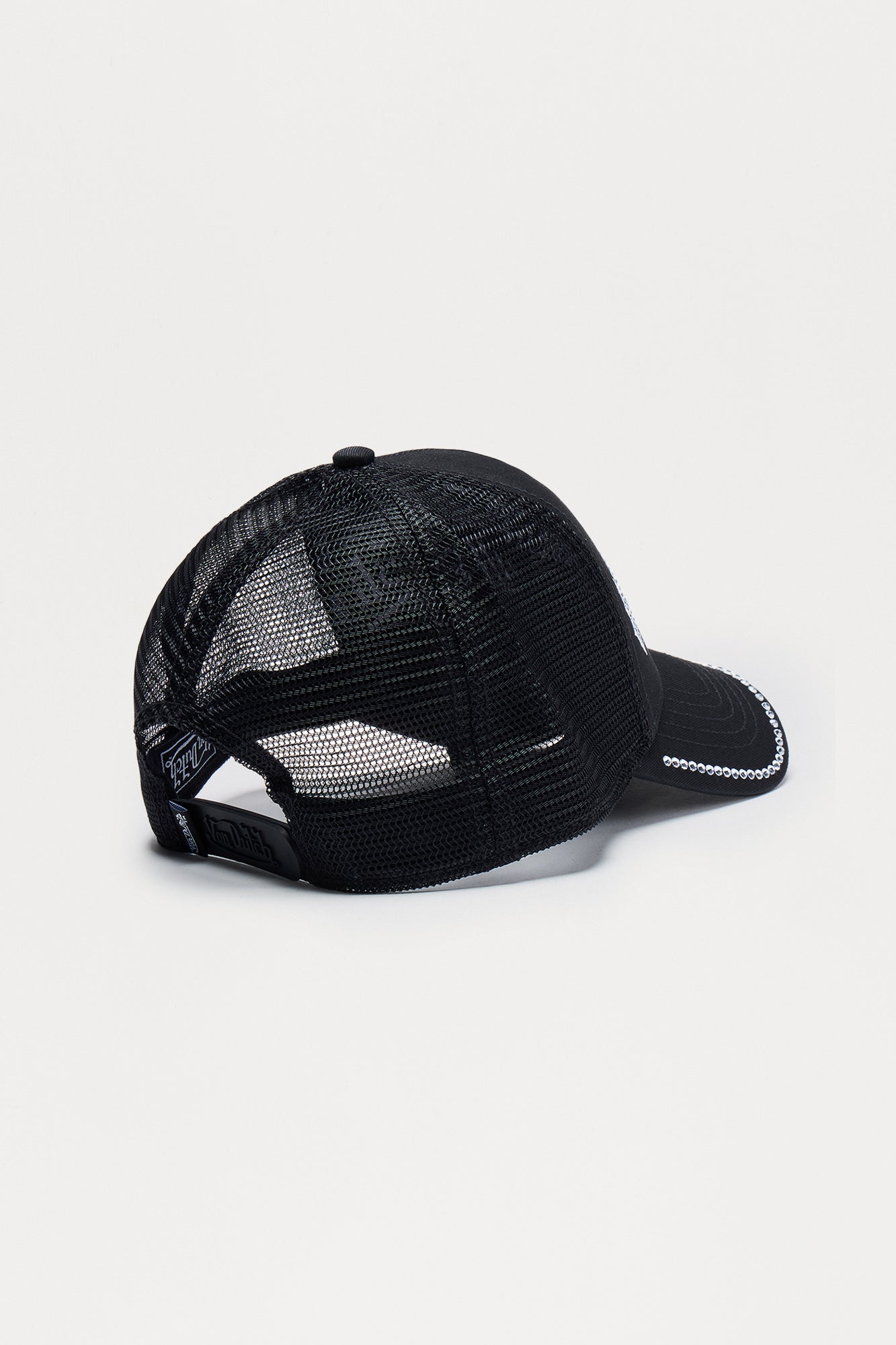 Von Dutch Black Drip Trucker Hat - Black - Image 3