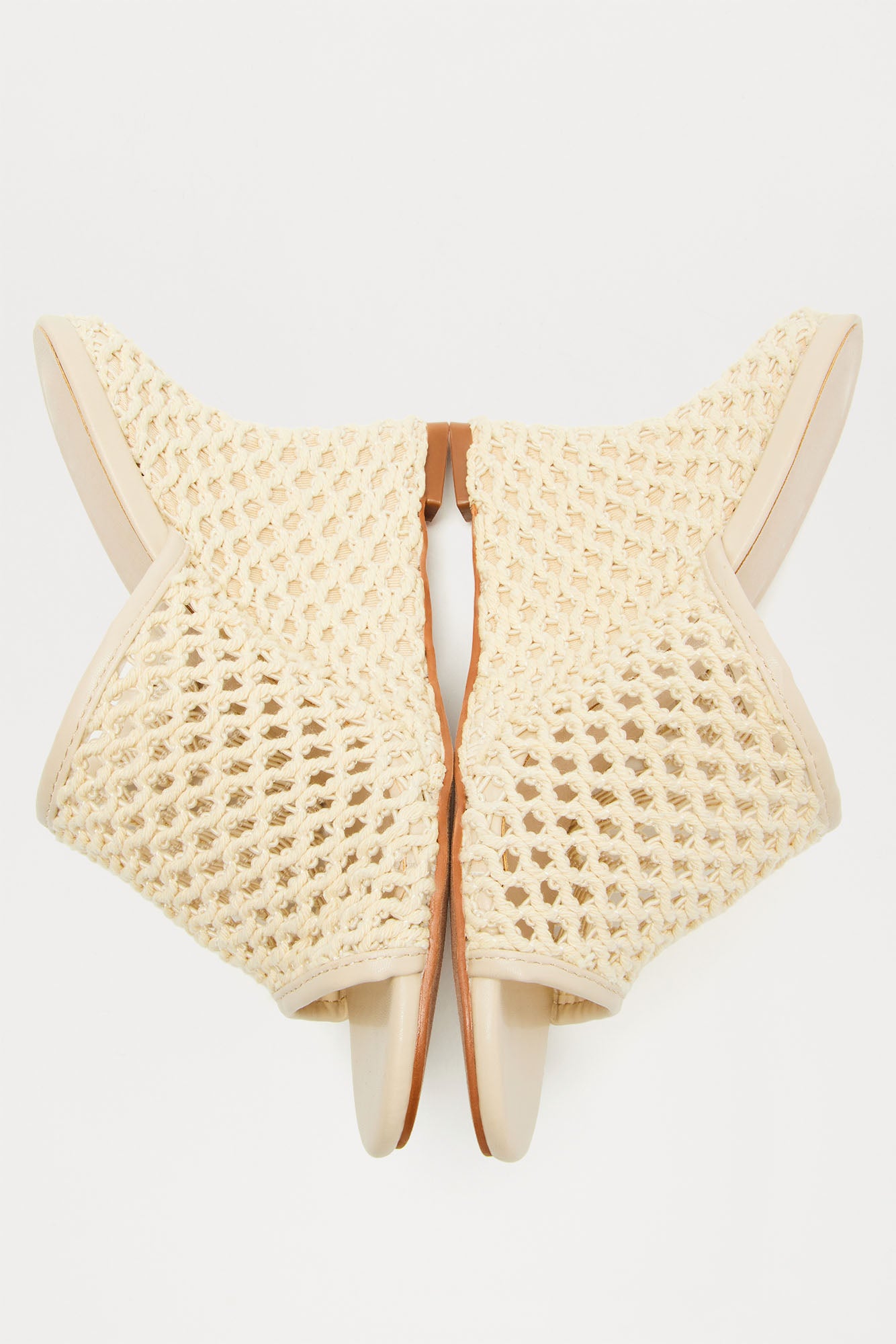 Rayanna Crochet Wedges - Cream - Image 5