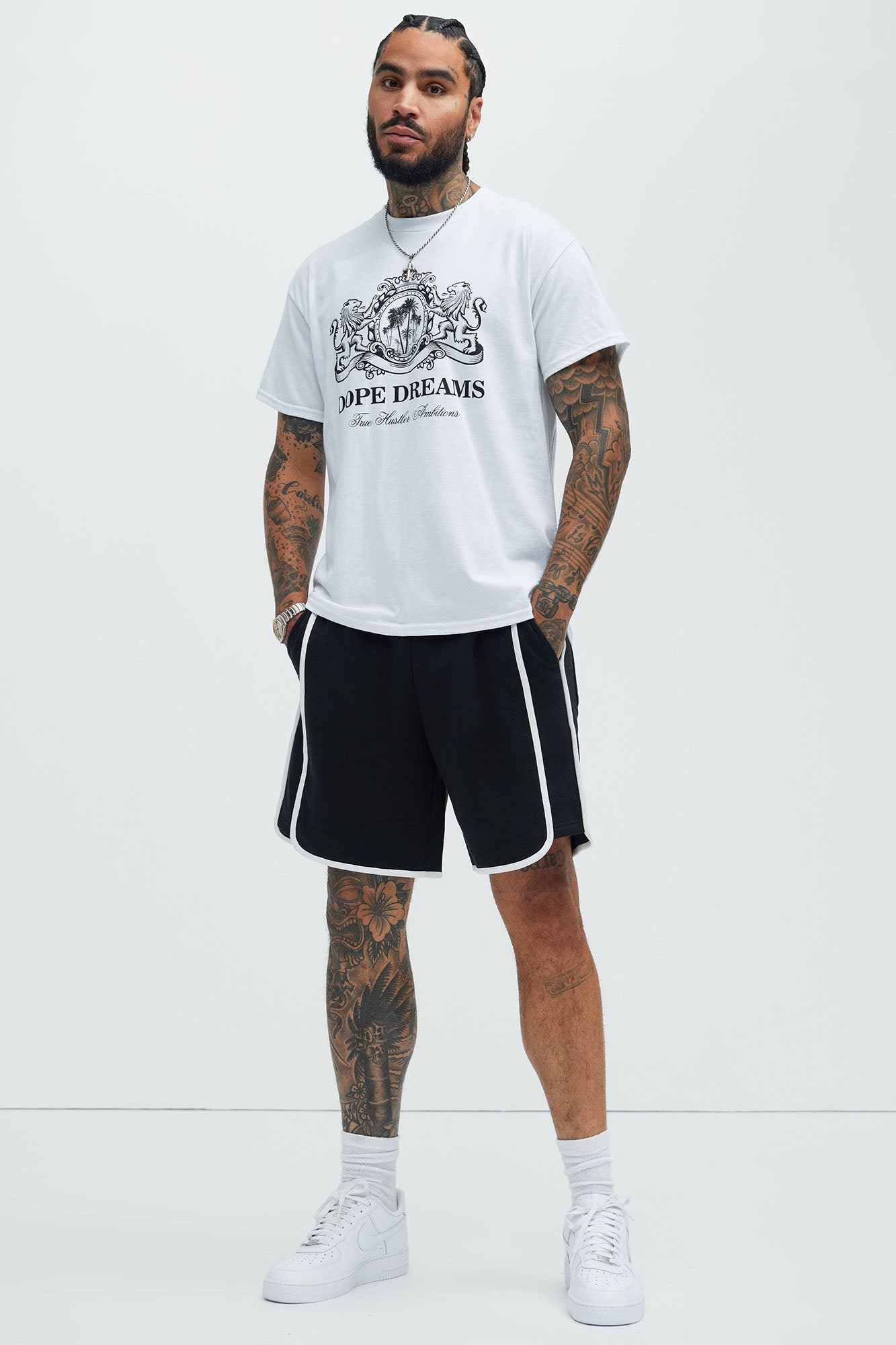 Tyson No Going Back Relaxed Shorts - Black - Image 3