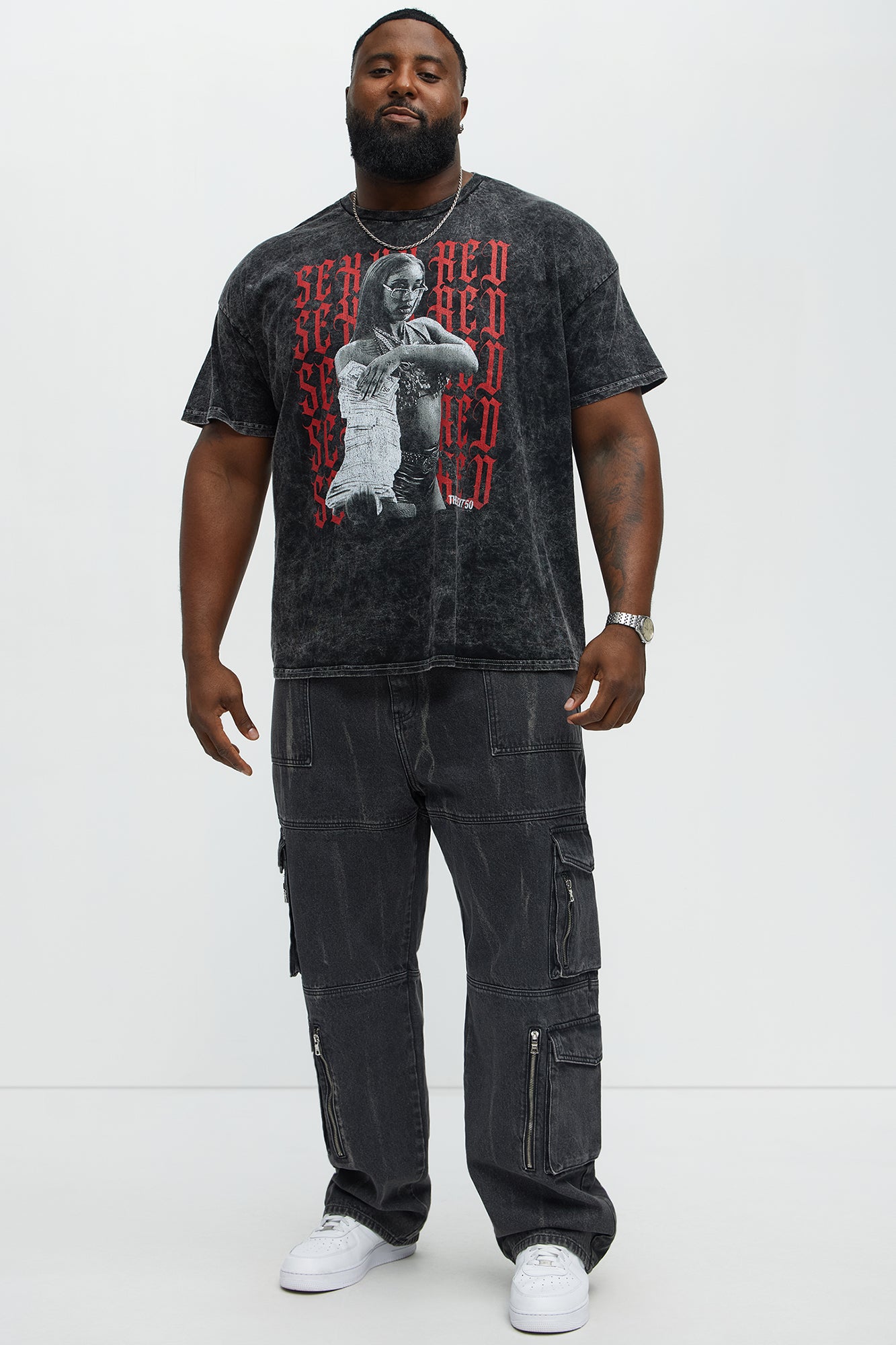 Sexy Red Get It Sexyy Short Sleeve Tee - Black - Image 6