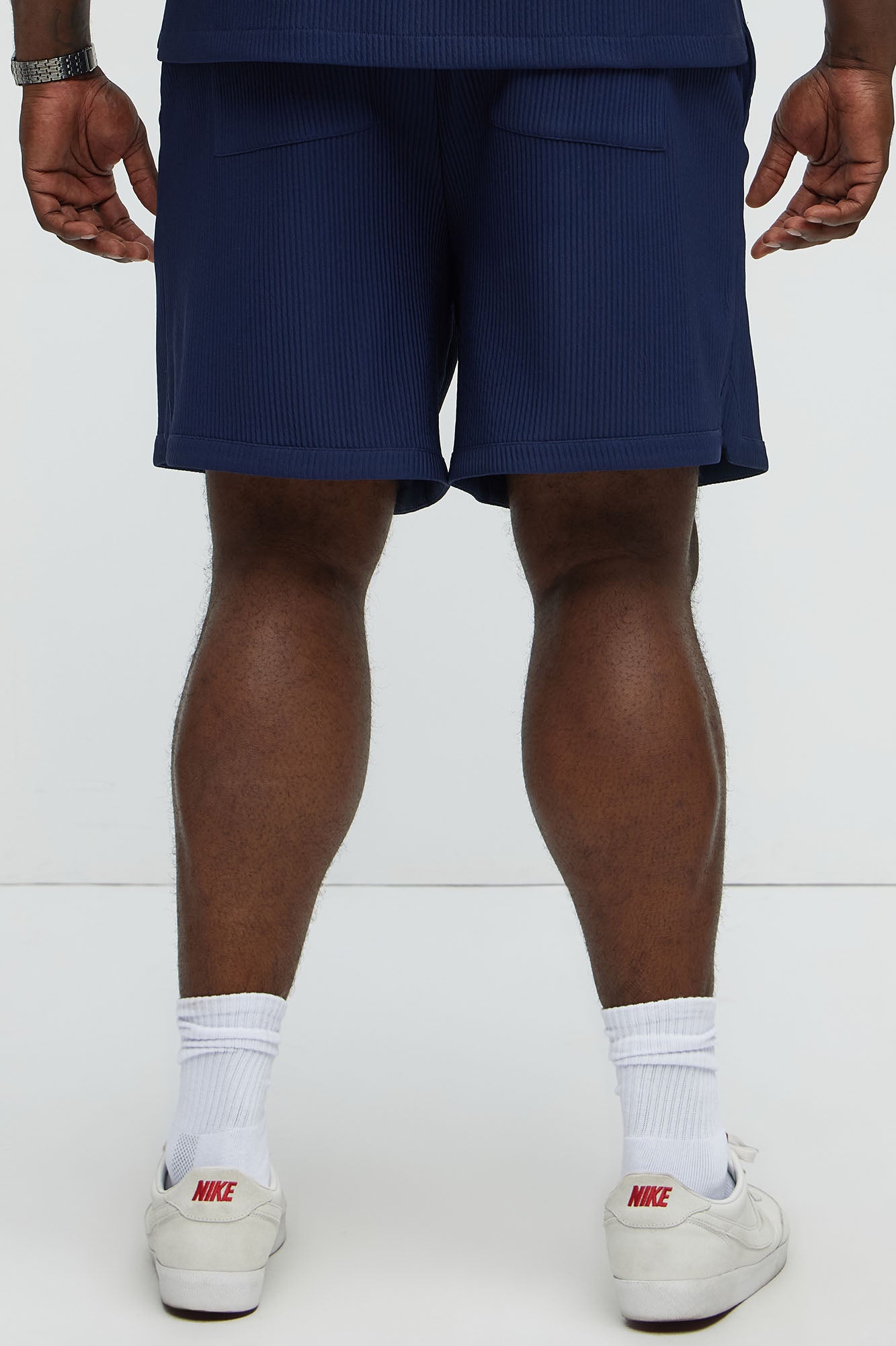Show Up Basketball Short - Navy - Image 8