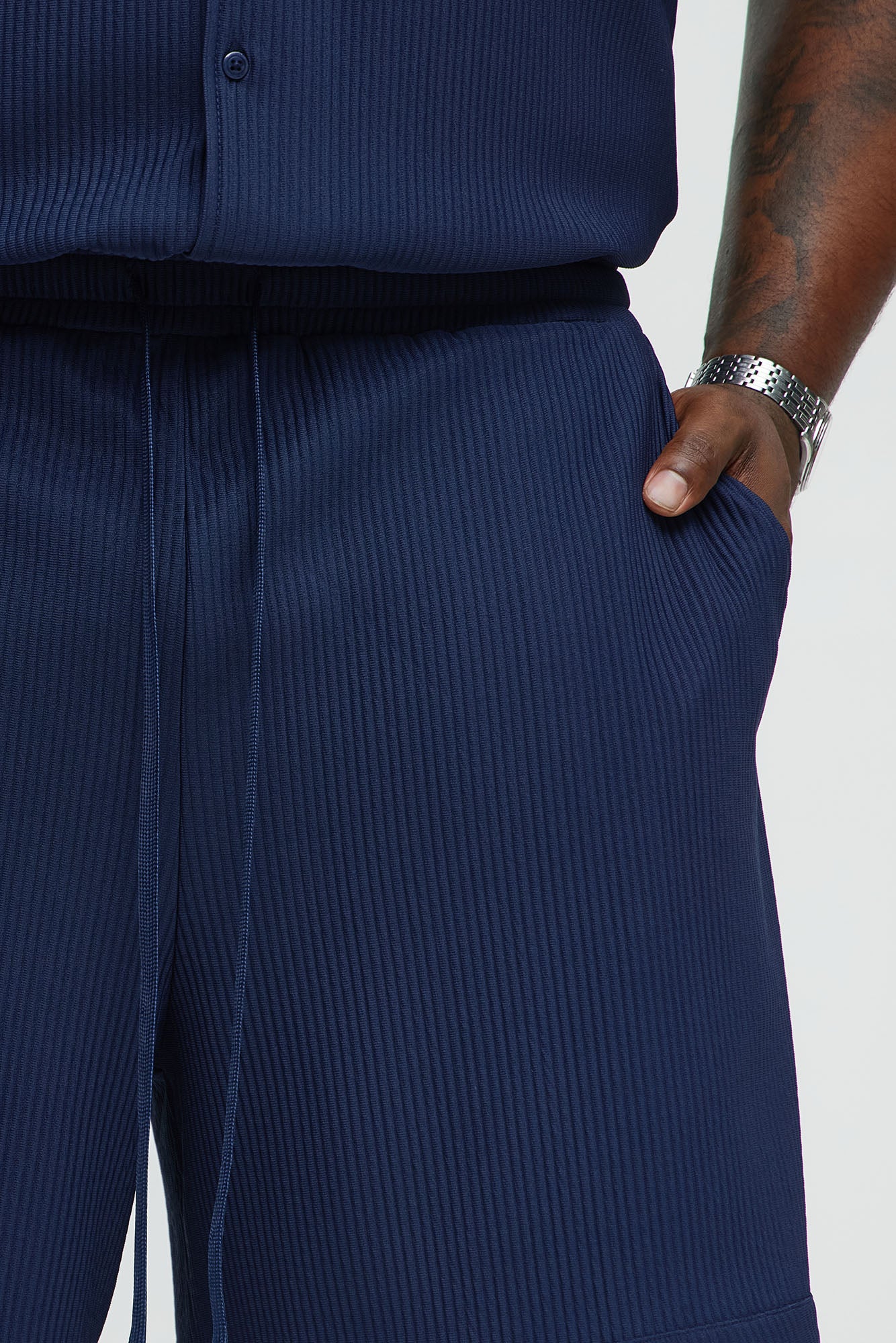 Show Up Basketball Short - Navy - Image 7