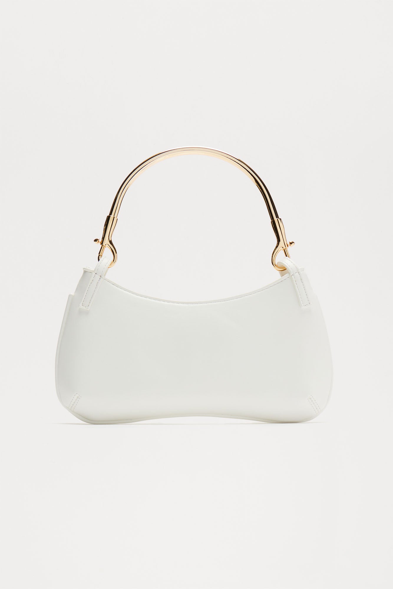 Modern Art Handbag - White - Image 3