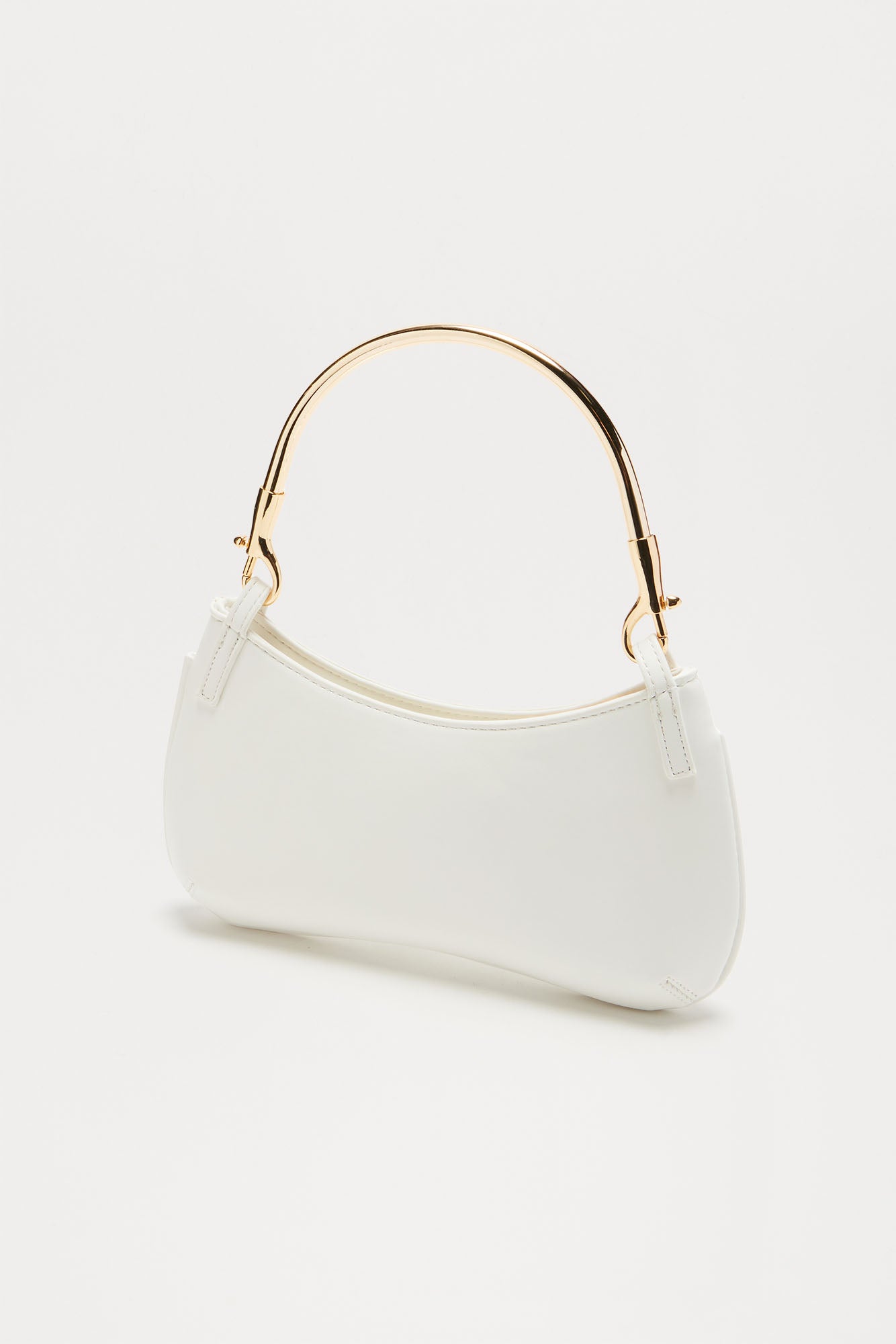 Modern Art Handbag - White - Image 4