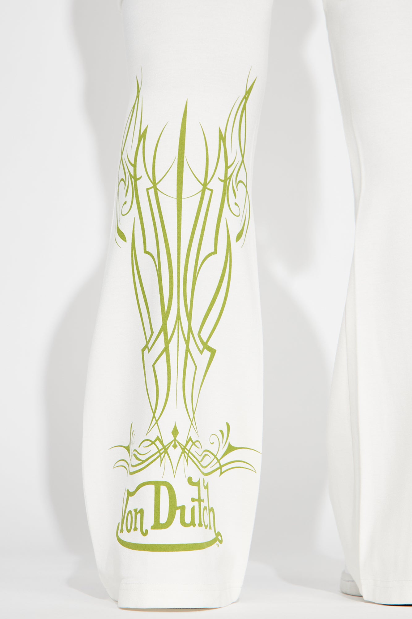 Von Dutch Unlimited Flared Pant - Ivory/combo - Image 4
