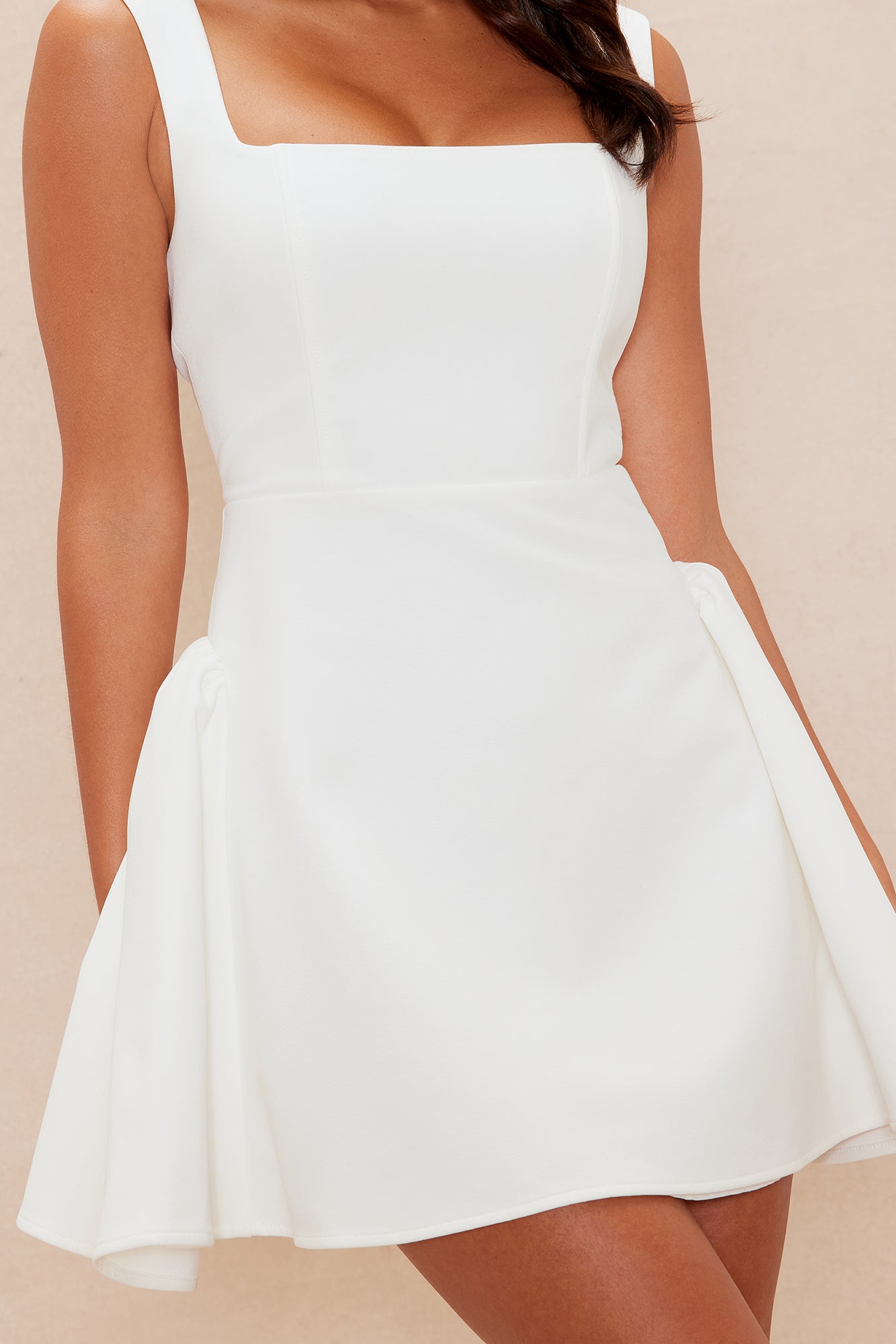 Sweetest Crush Mini Dress - White - Image 3