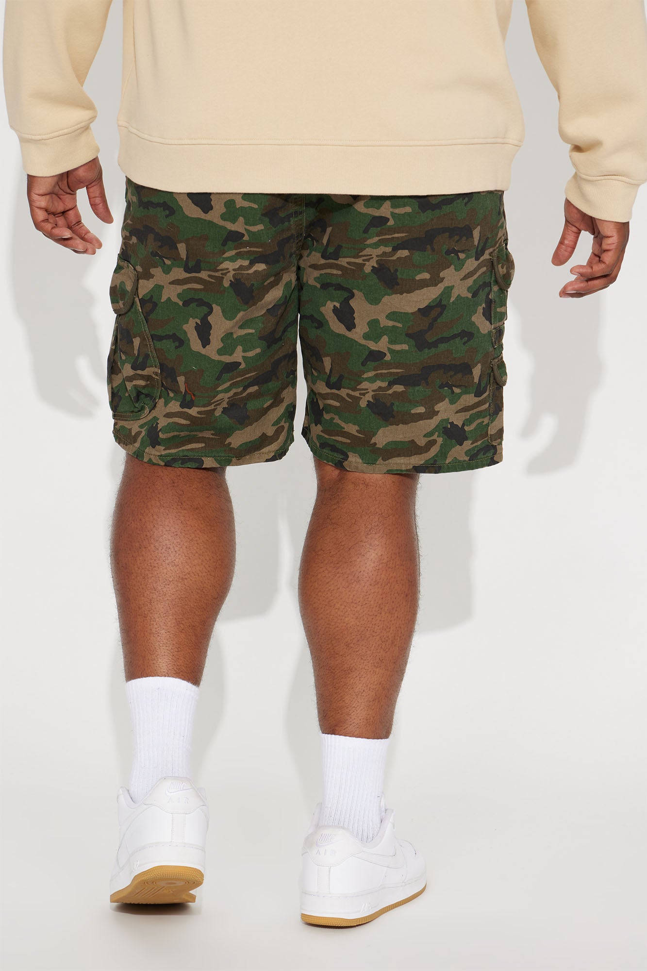 Get Out Twill Cargo Shorts - Camouflage - Image 8