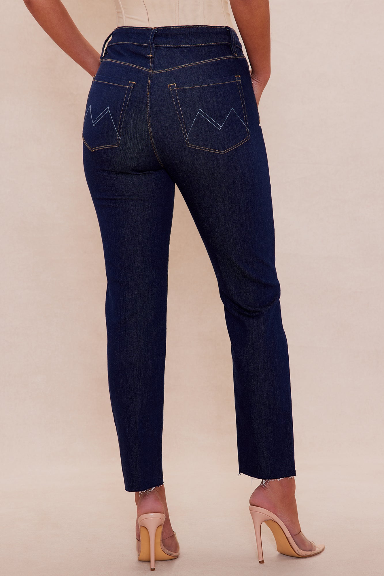 Jenni Denim Skinny Jean - Dark Wash - Image 4