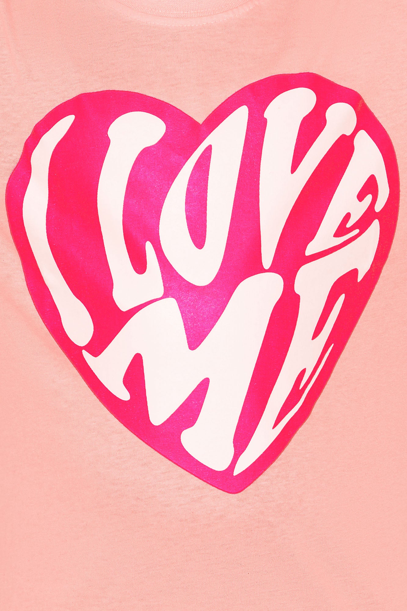 Mini I Love Myself Short Sleeve Tee - Light Pink - Image 3