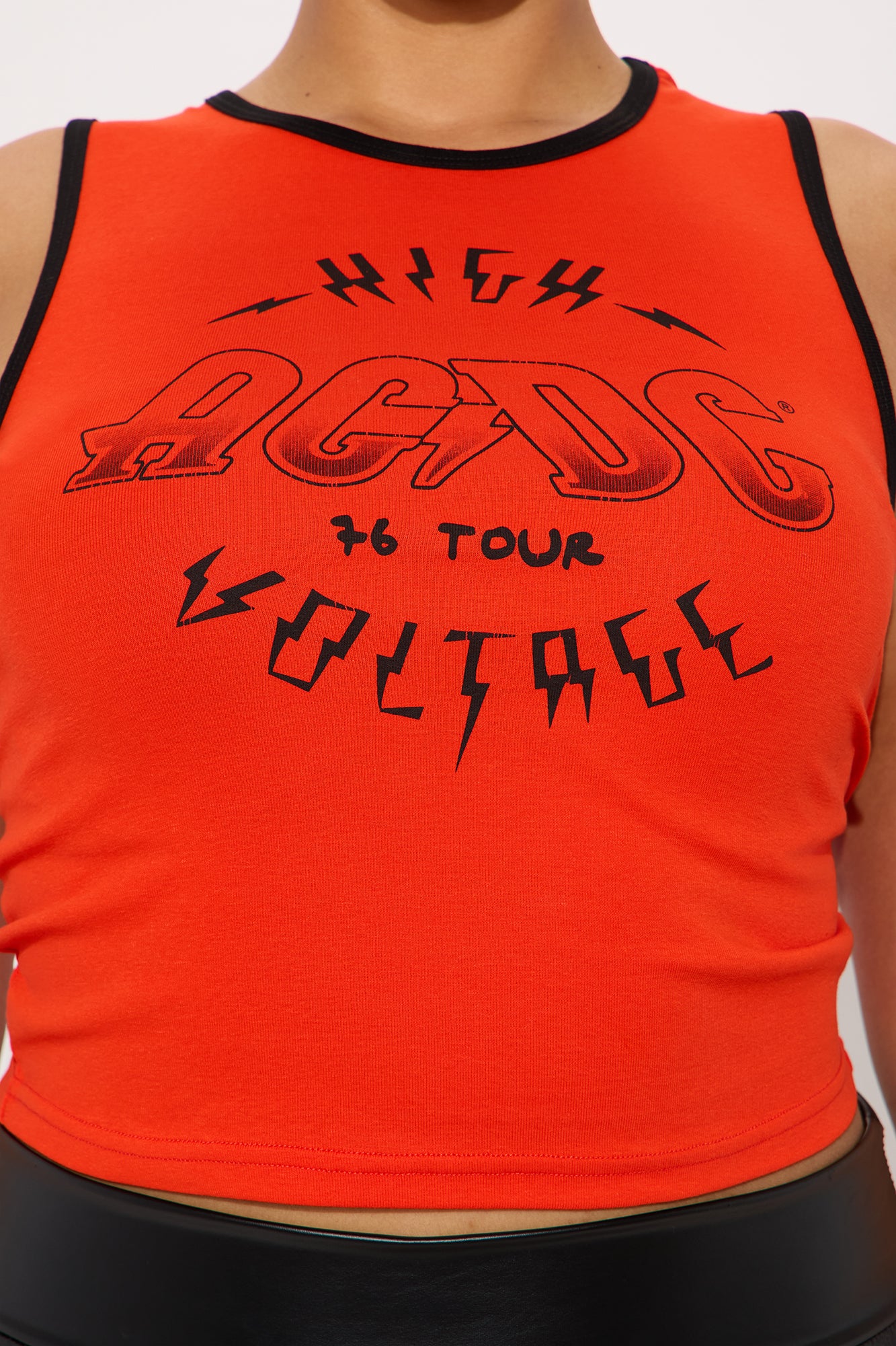 ACDC High Voltage Tank Top - Red - Image 6