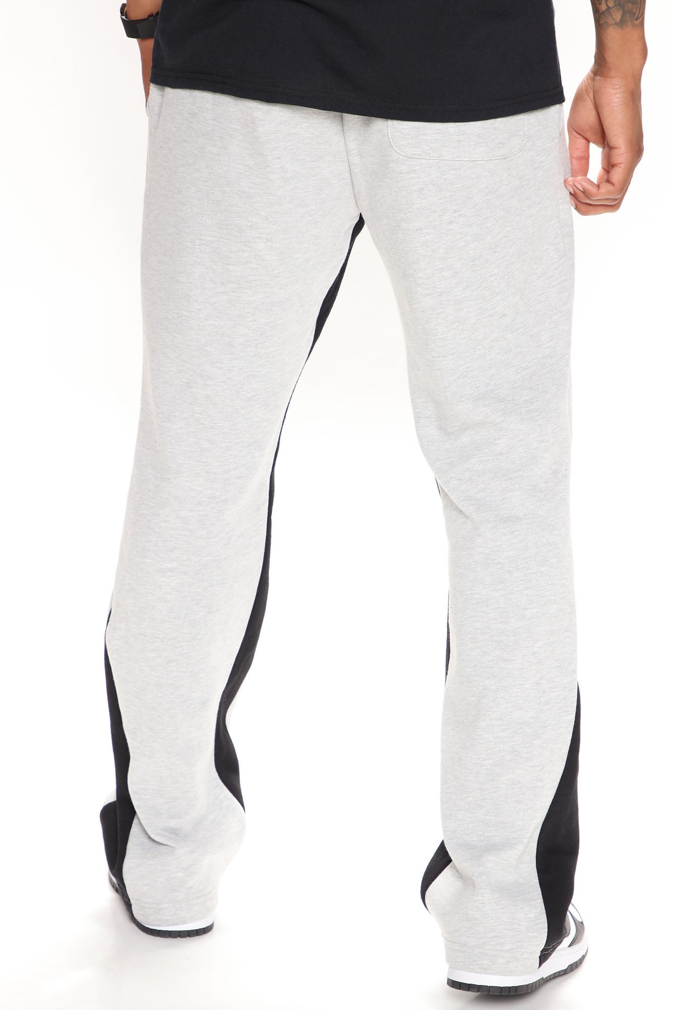 Tyson Flared Sweatpants - Grey - Image 5