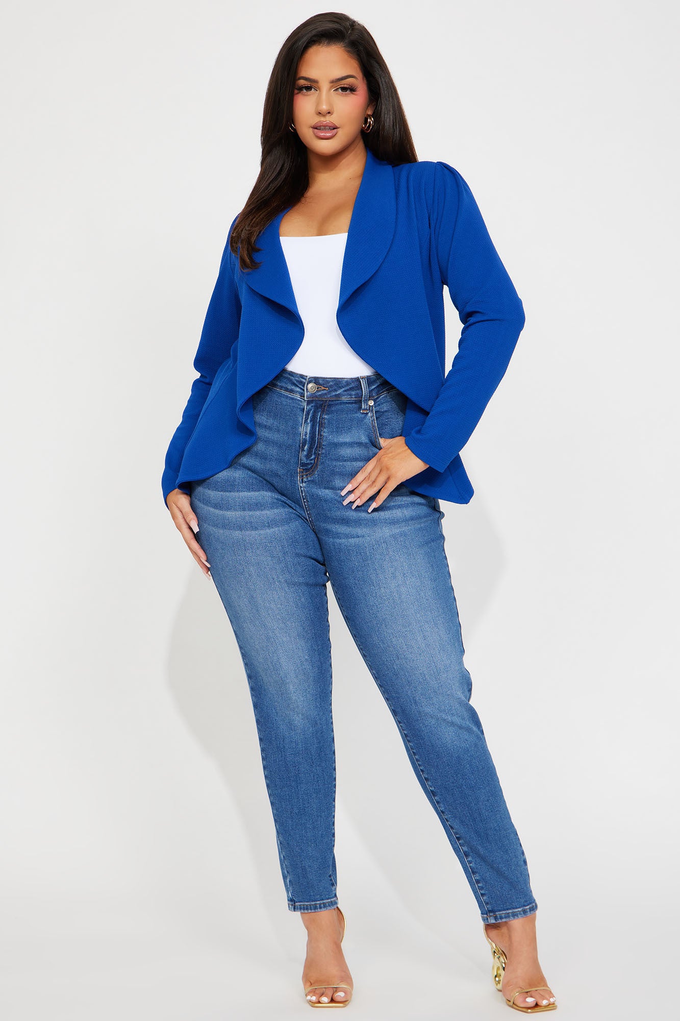 Meet And Greet Blazer - Royal - Image 5