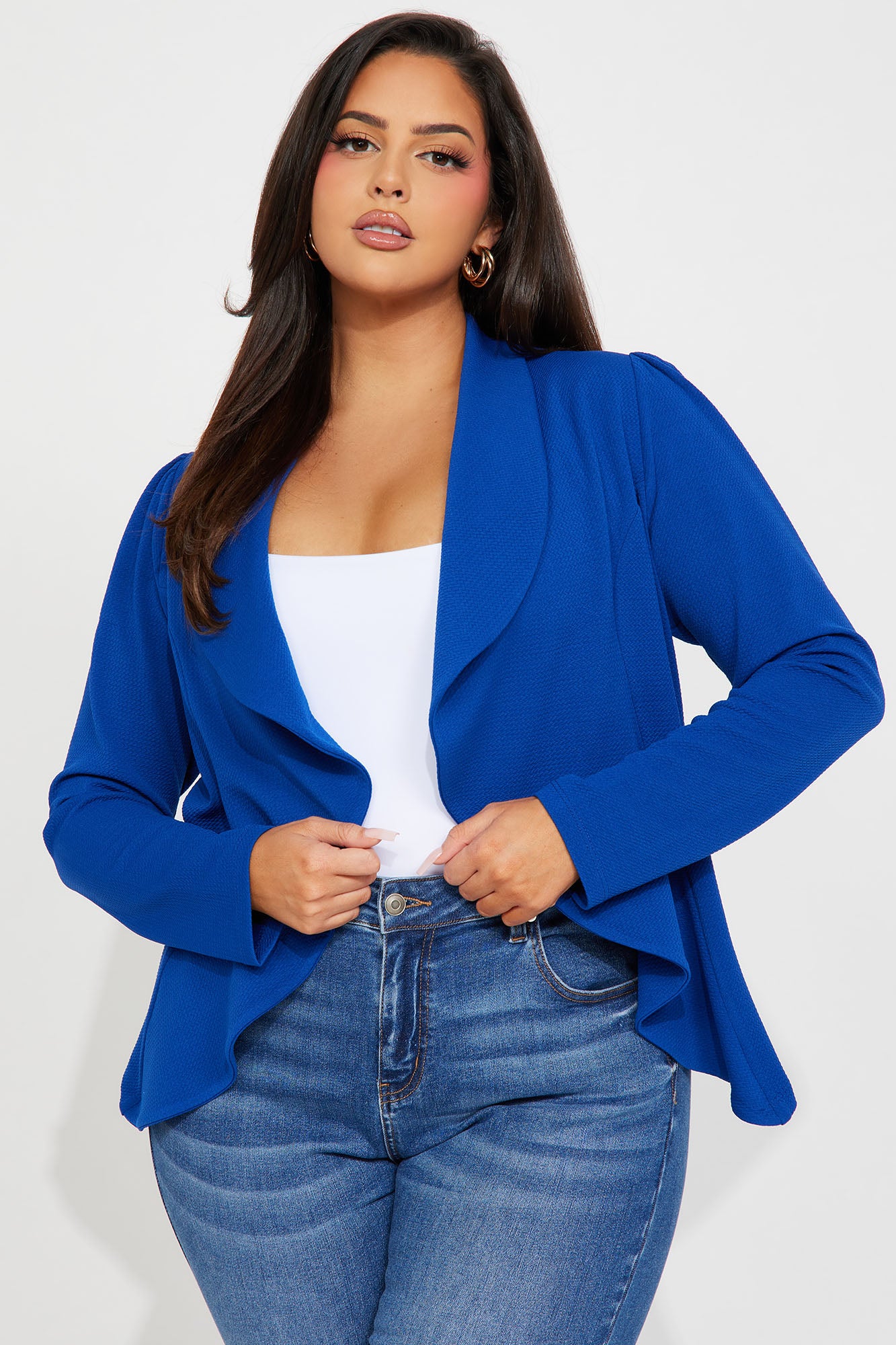 Meet And Greet Blazer - Royal - Image 4