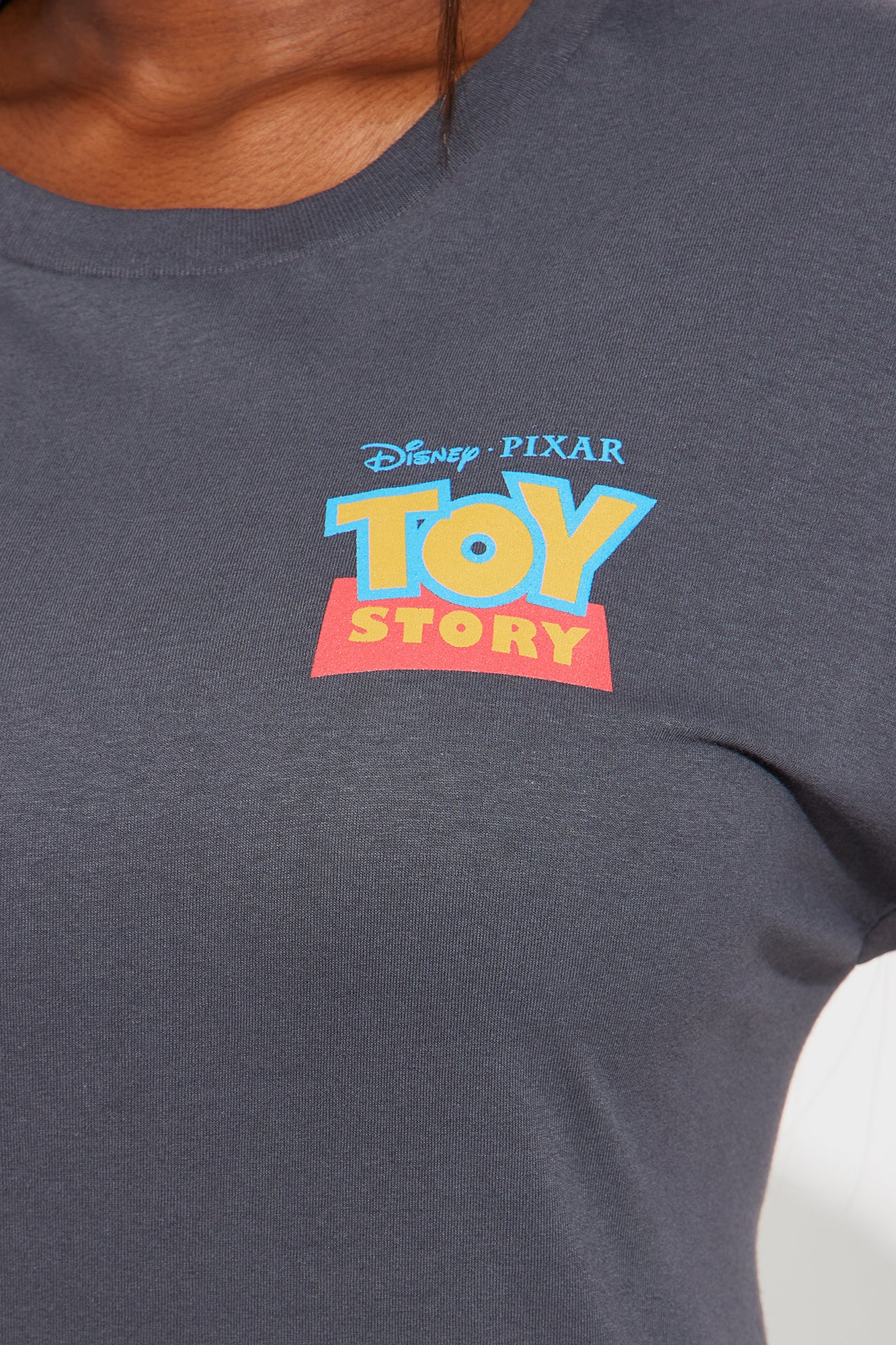 Toy Story Multi Hit Oversized Tee - Dark Grey - Image 10
